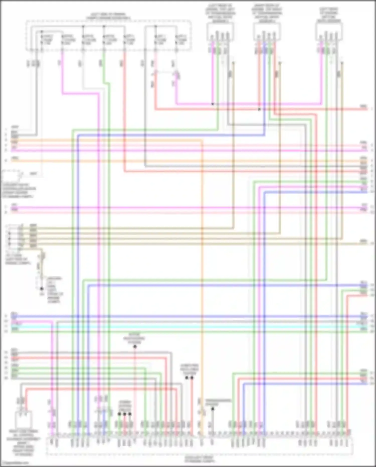 Tundra Toyota III (2021-2024): Wiring diagram engine performance 3.4l turbo hybrid, engine controls circuit (3 of 8)