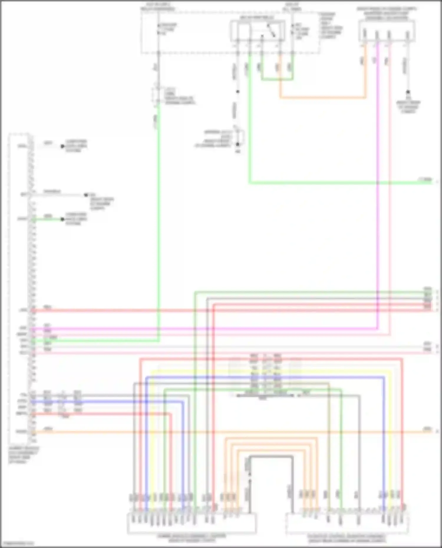 Tundra Toyota III (2021-2024): Wiring diagram engine performance 3.4l turbo hybrid, hybrid system circuit (1 of 6)
