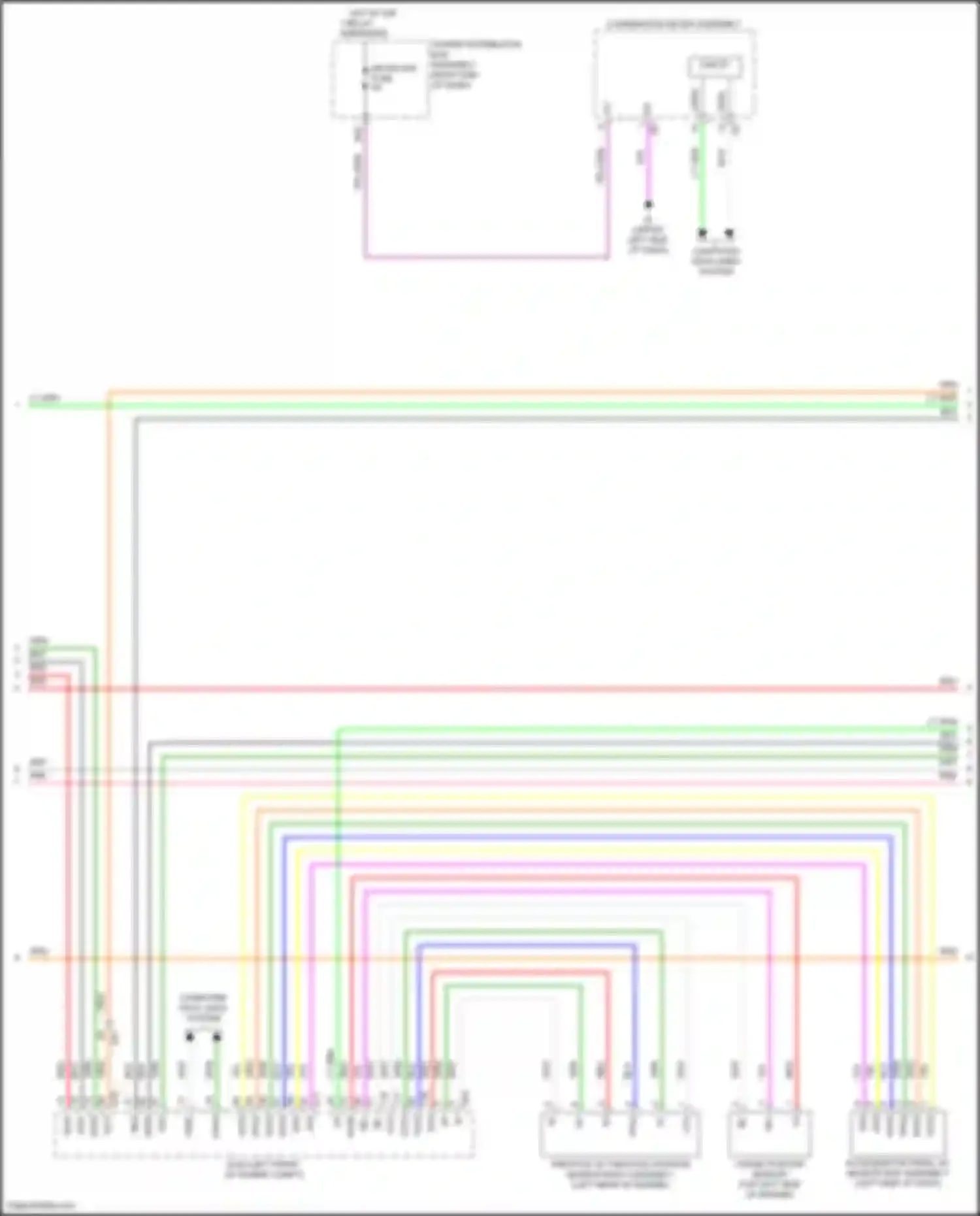 Tundra Toyota III (2021-2024): Wiring diagram engine performance 3.4l turbo hybrid, hybrid system circuit (2 of 6)