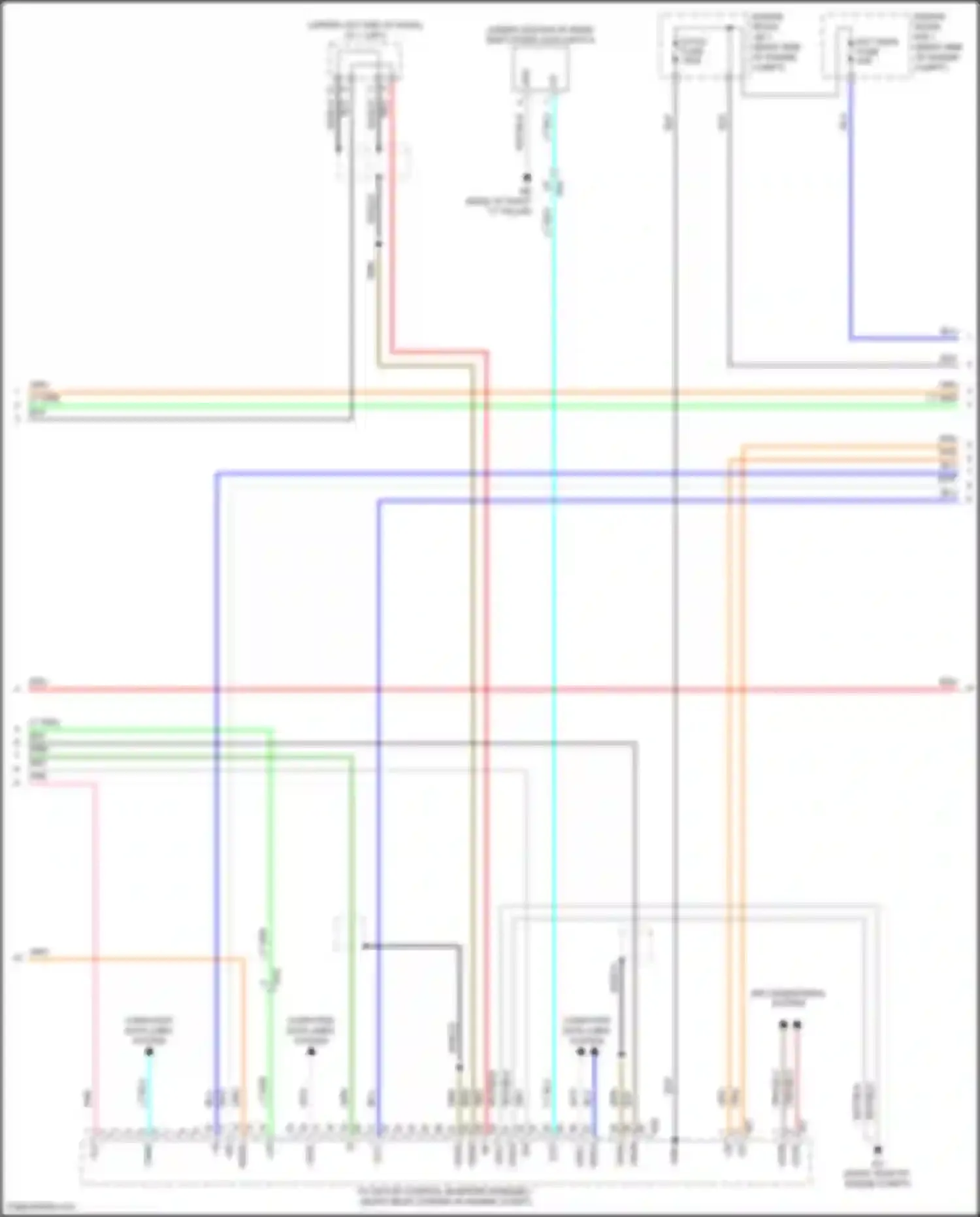 Tundra Toyota III (2021-2024): Wiring diagram engine performance 3.4l turbo hybrid, hybrid system circuit (3 of 6)