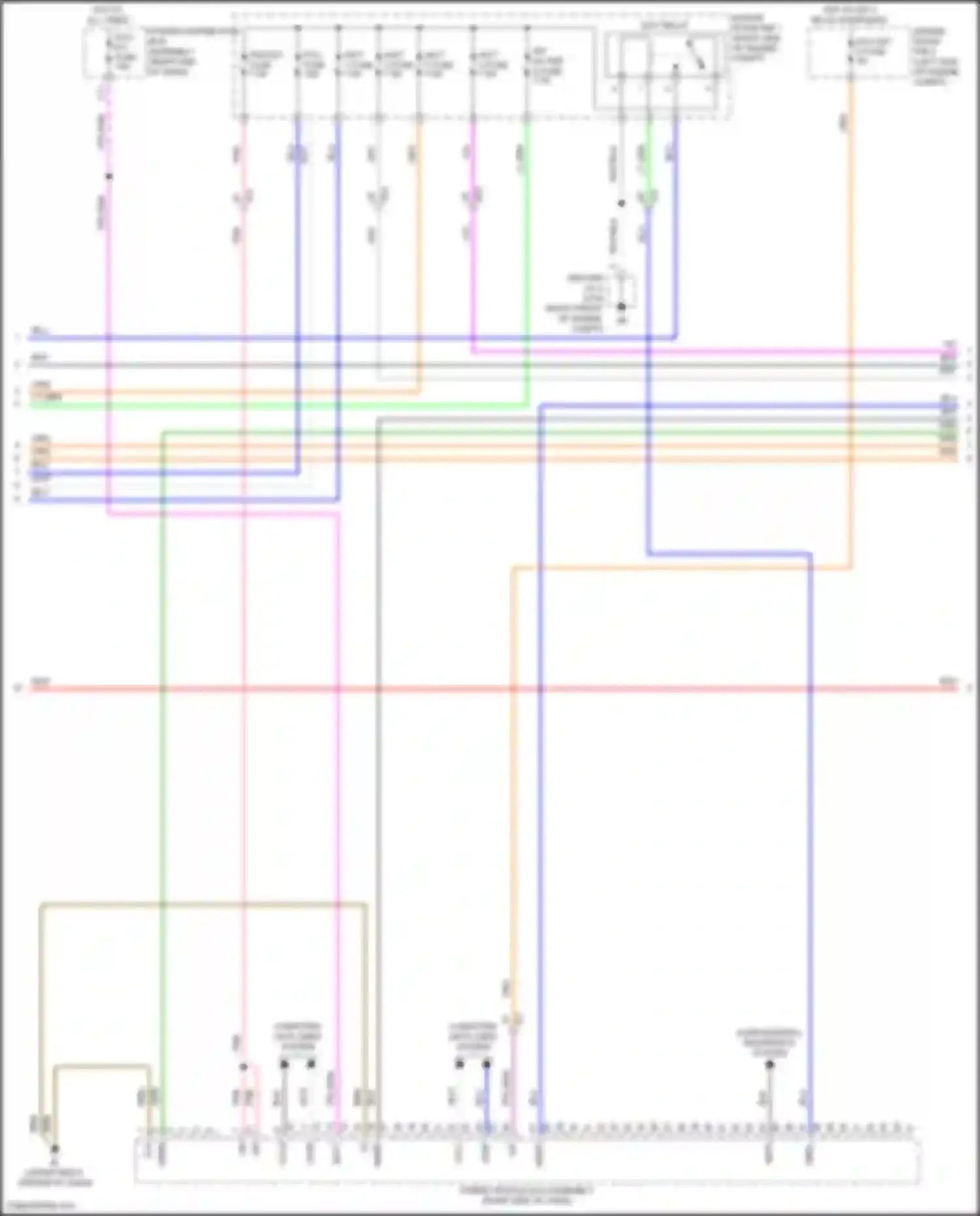 Tundra Toyota III (2021-2024): Wiring diagram engine performance 3.4l turbo hybrid, hybrid system circuit (4 of 6)