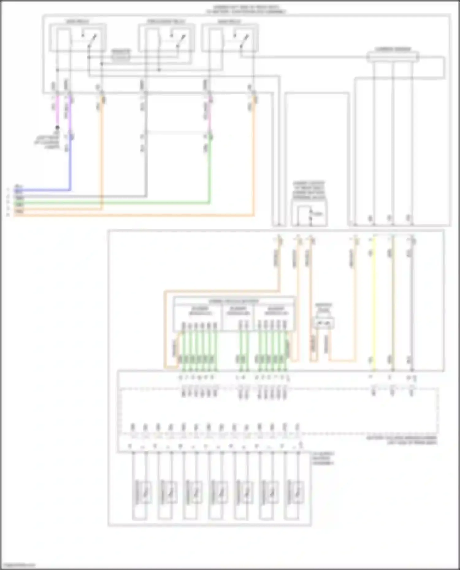 Tundra Toyota III (2021-2024): Wiring diagram engine performance 3.4l turbo hybrid, hybrid system circuit (6 of 6)