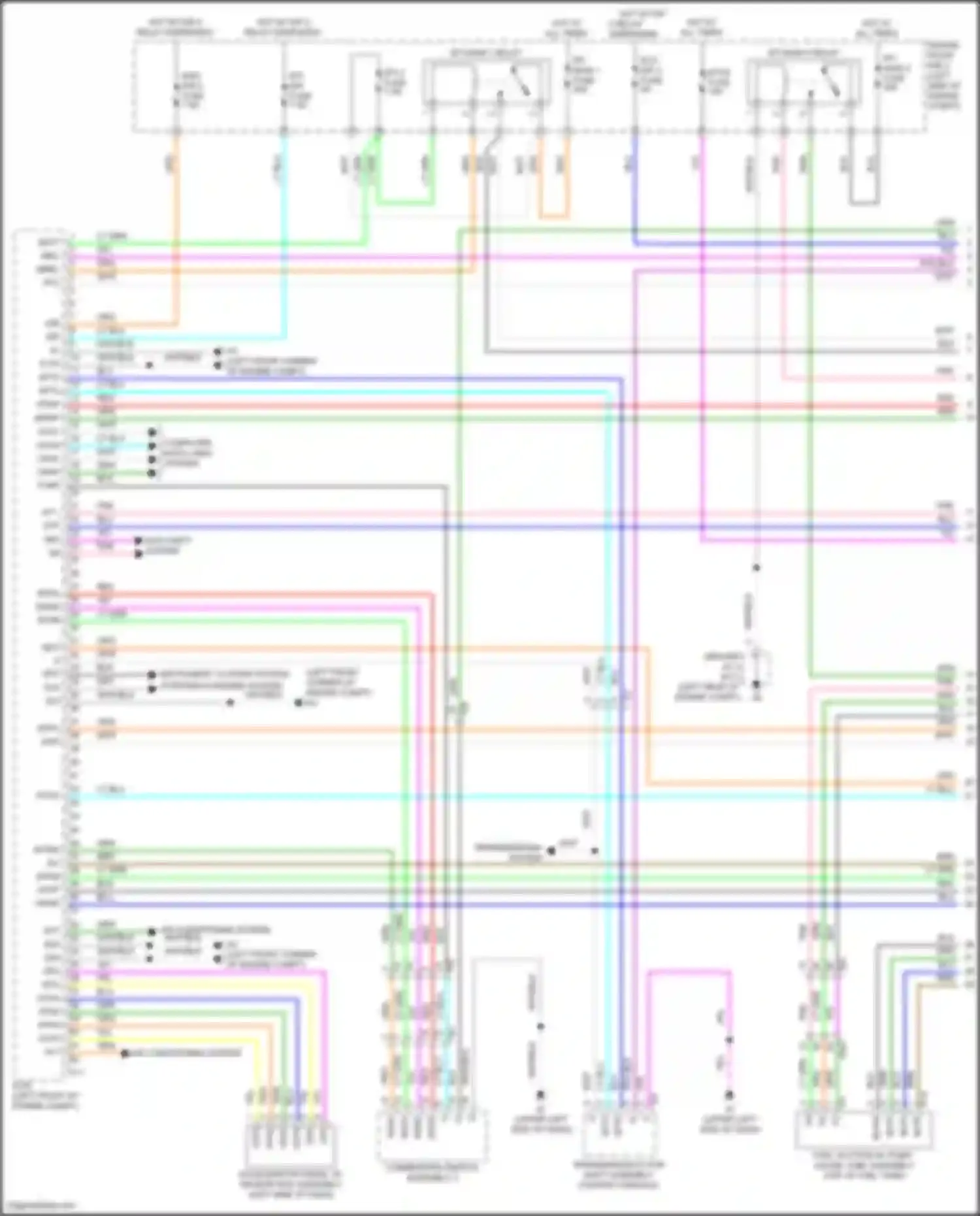 Tundra Toyota III (2021-2024): Wiring diagram engine performance 3.4l turbo (1 of 9)