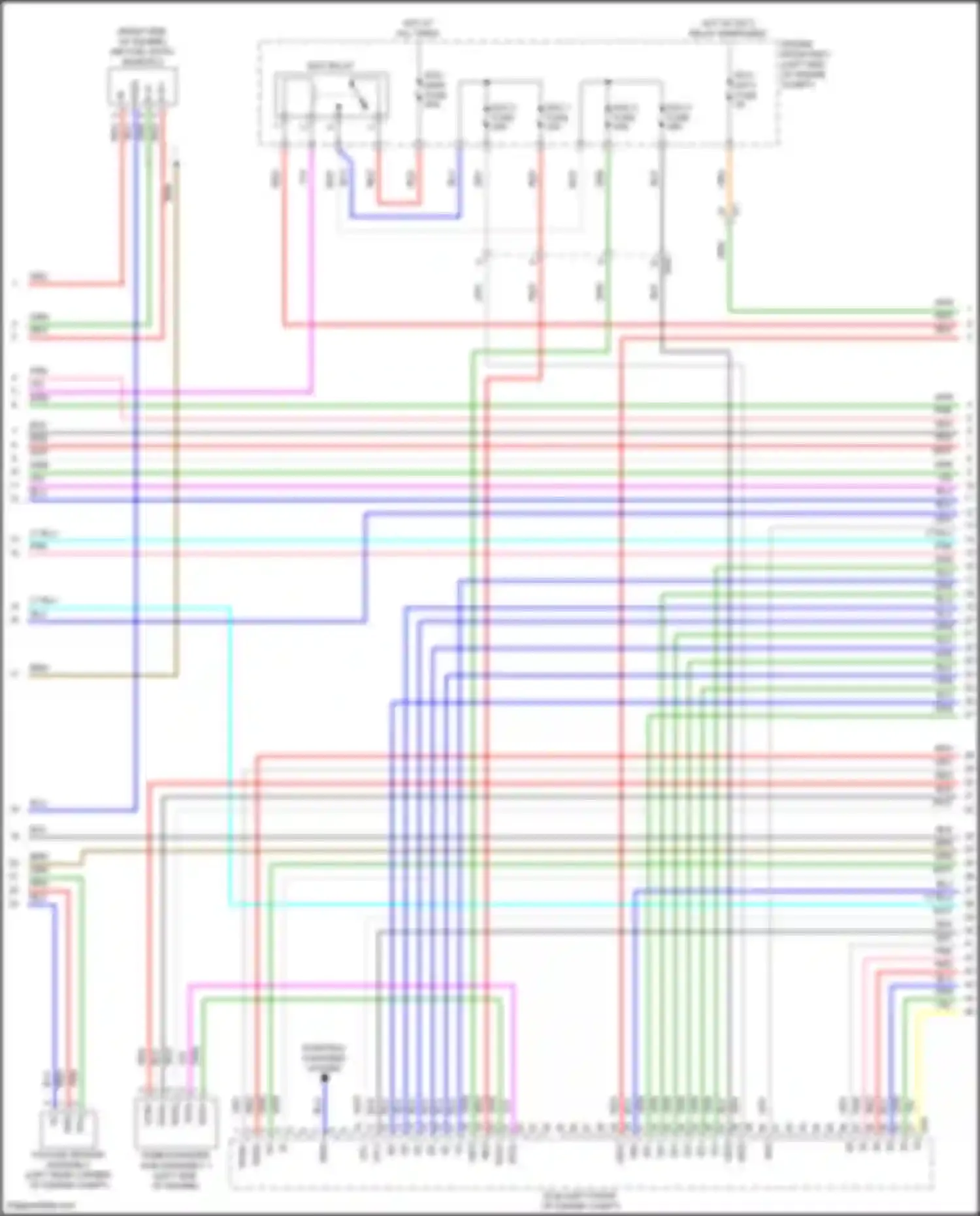 Tundra Toyota III (2021-2024): Wiring diagram engine performance 3.4l turbo (4 of 9)