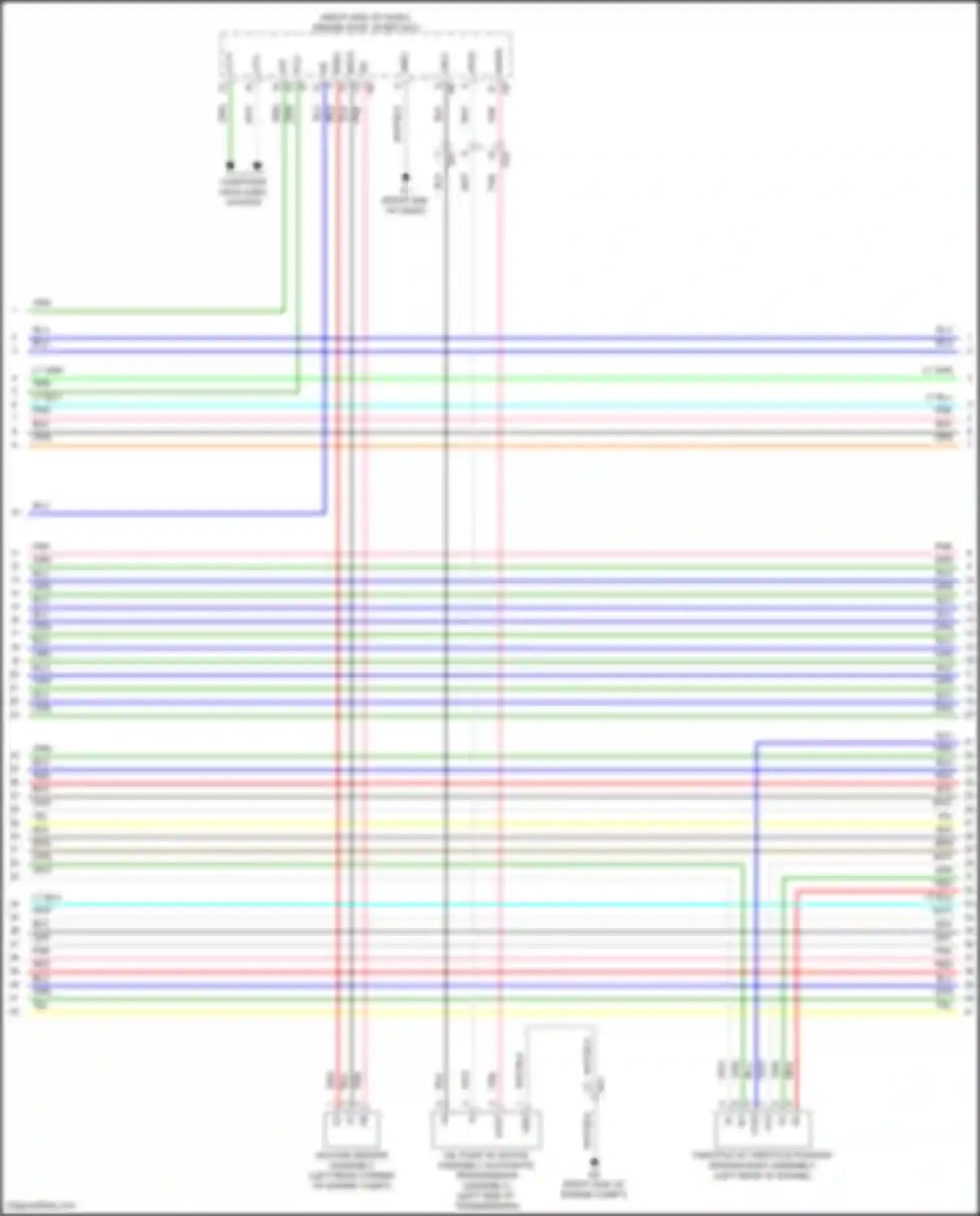 Tundra Toyota III (2021-2024): Wiring diagram engine performance 3.4l turbo (6 of 9)