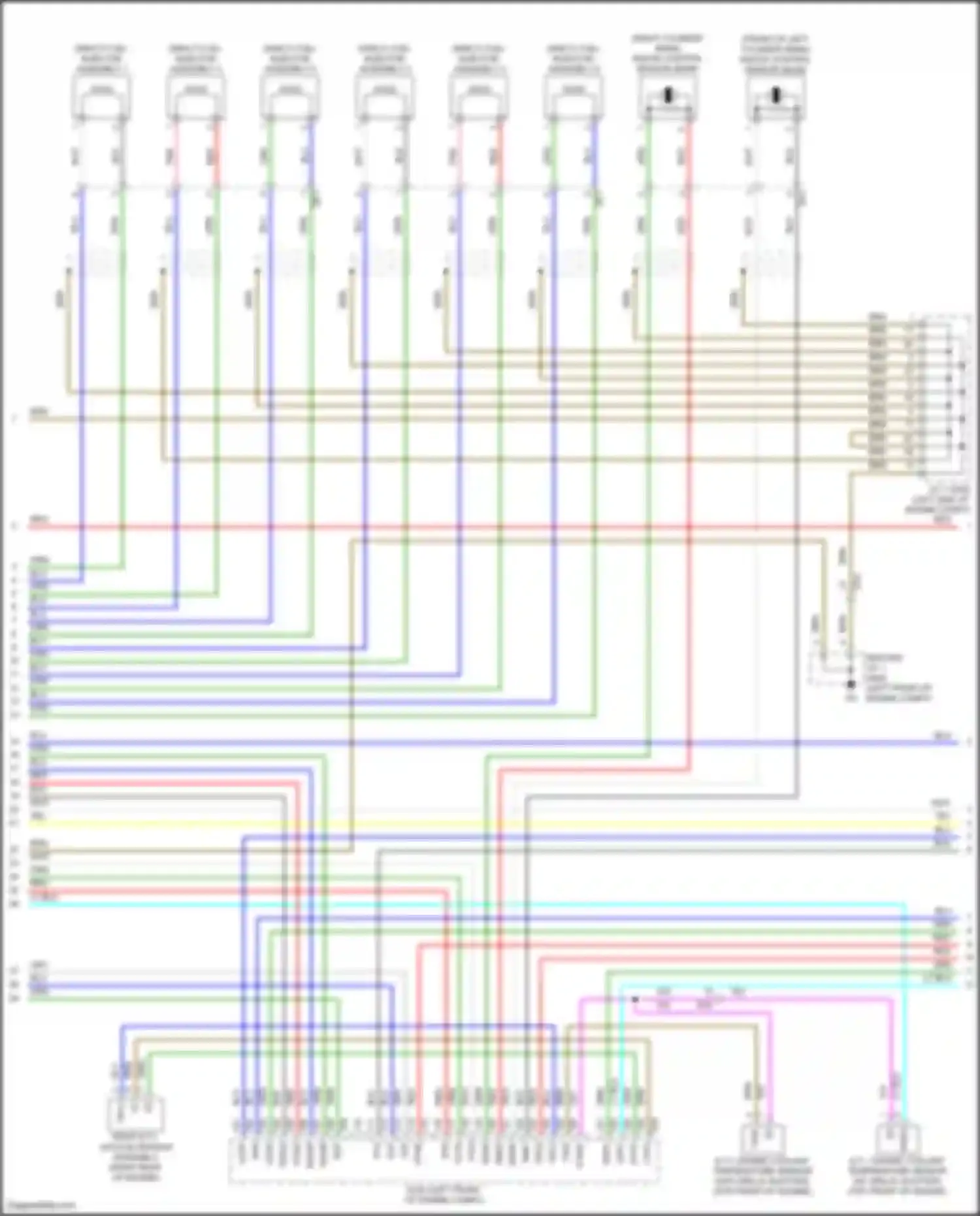 Tundra Toyota III (2021-2024): Wiring diagram engine performance 3.4l turbo (8 of 9)