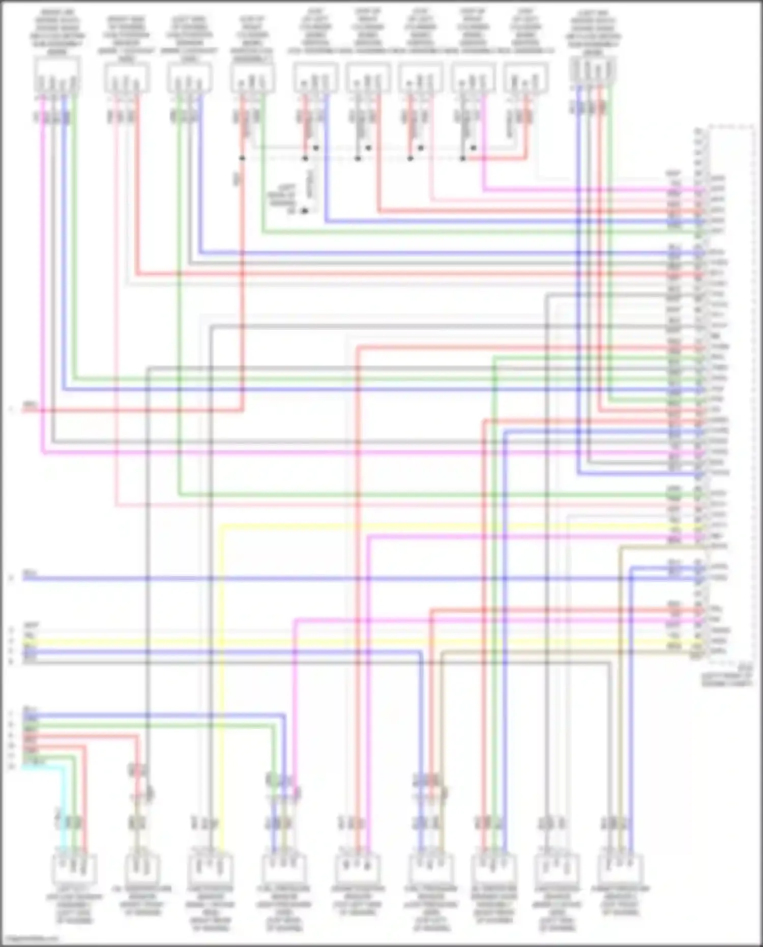 Tundra Toyota III (2021-2024): Wiring diagram engine performance 3.4l turbo (9 of 9)