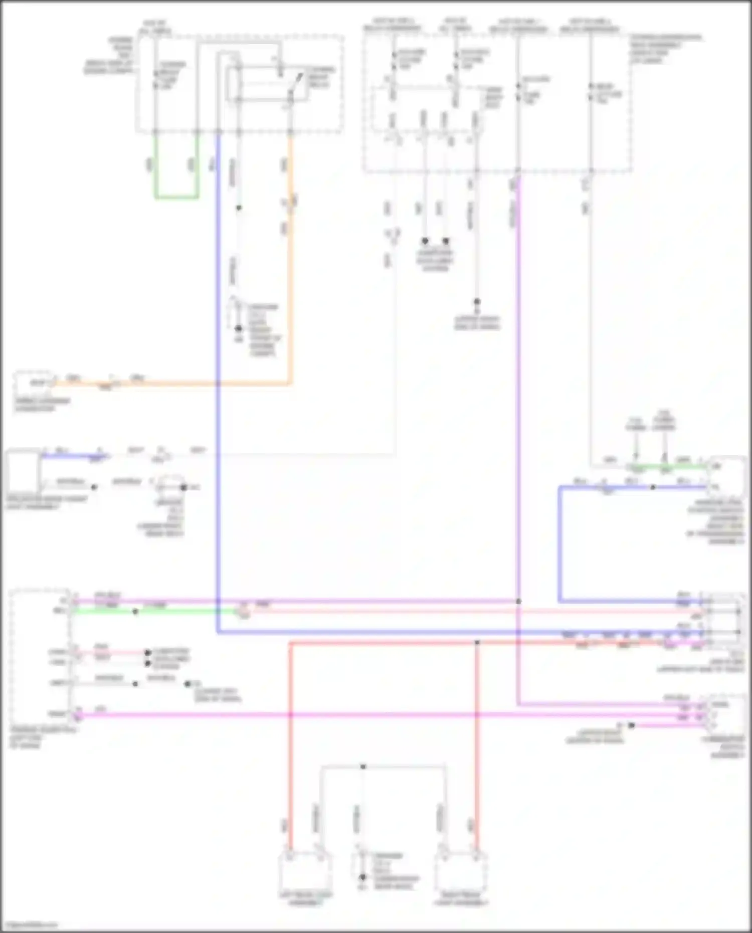 Tundra Toyota III (2021-2024): Backup lamps circuit