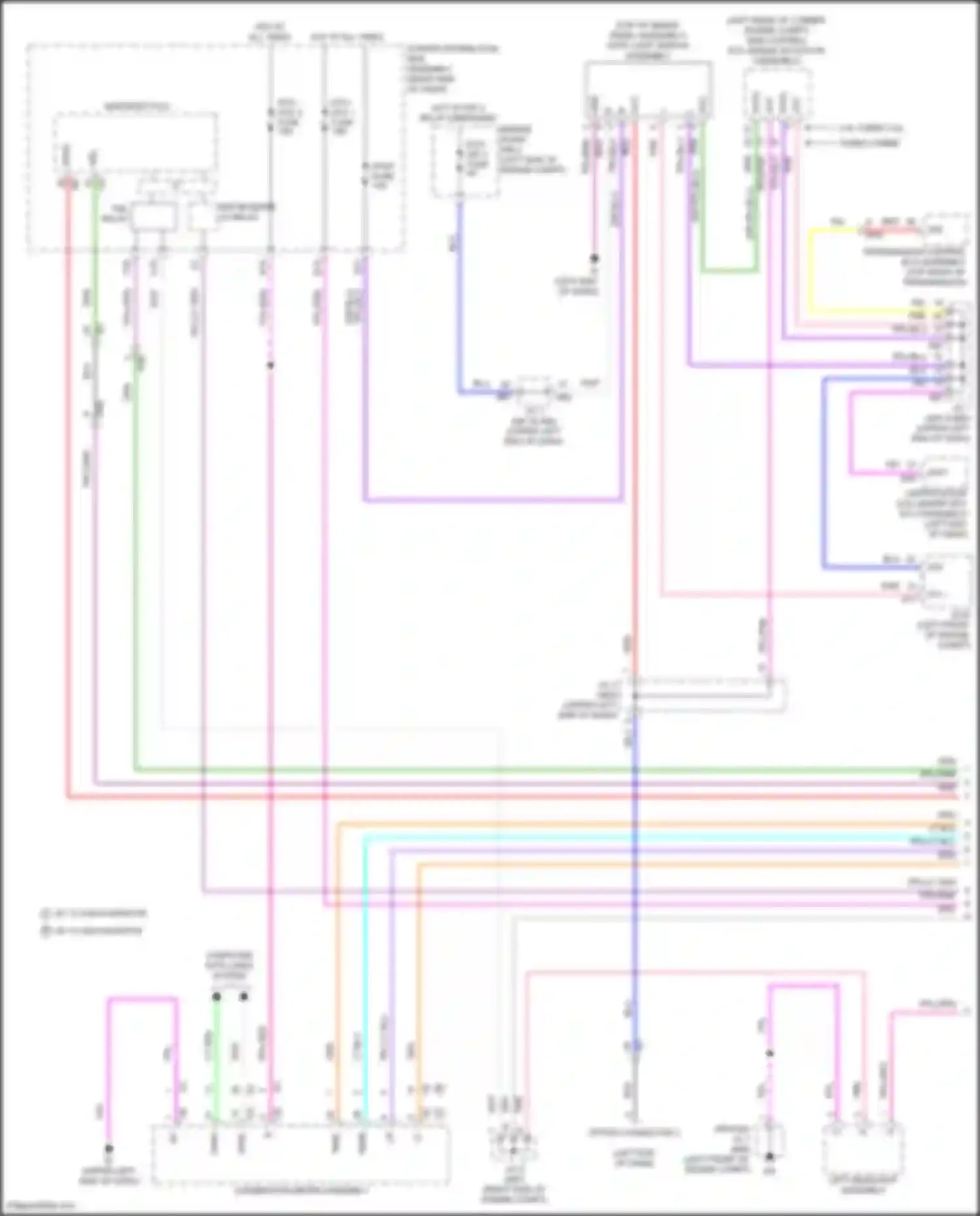 Tundra Toyota III (2021-2024): Exterior lamps circuit (1 of 3)