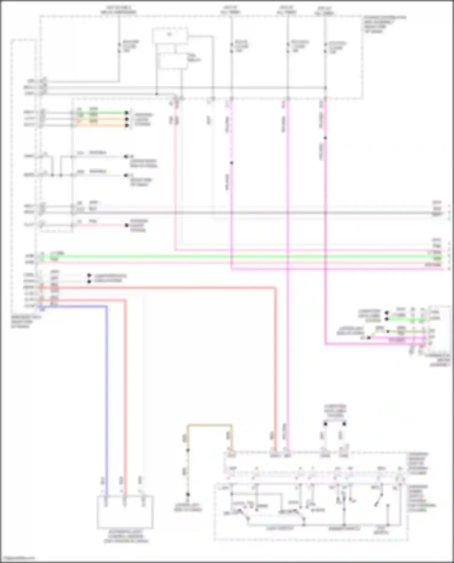 Tundra Toyota III (2021-2024): Headlights circuit, w/o headlamp ecu (1 of 3)