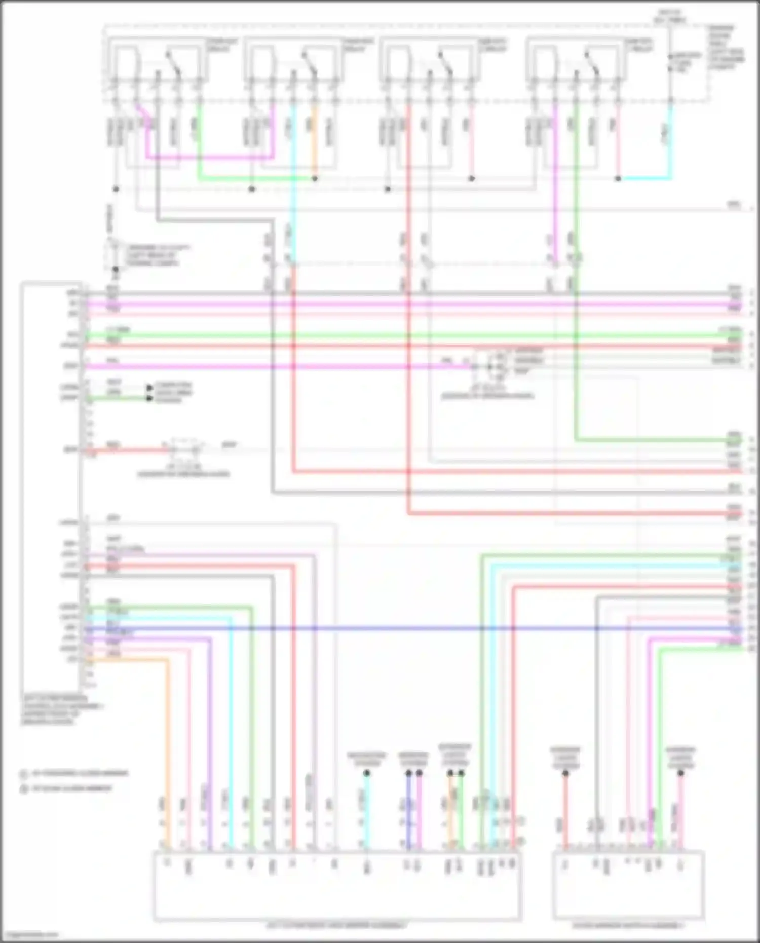 Tundra Toyota III (2021-2024): Memory mirrors circuit (1 of 3)