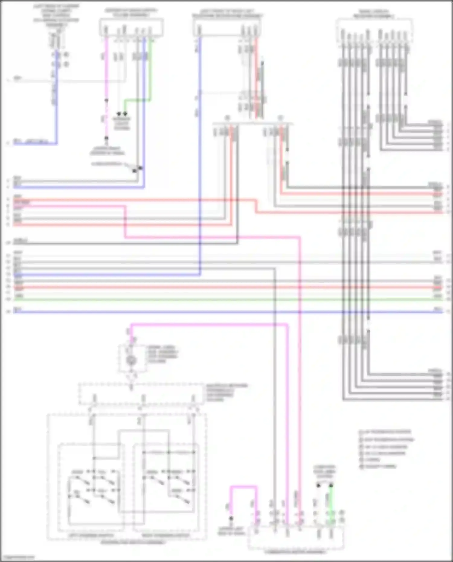 Tundra Toyota III (2021-2024): Navigation circuit, w/ built-in amplifier (2 of 4)
