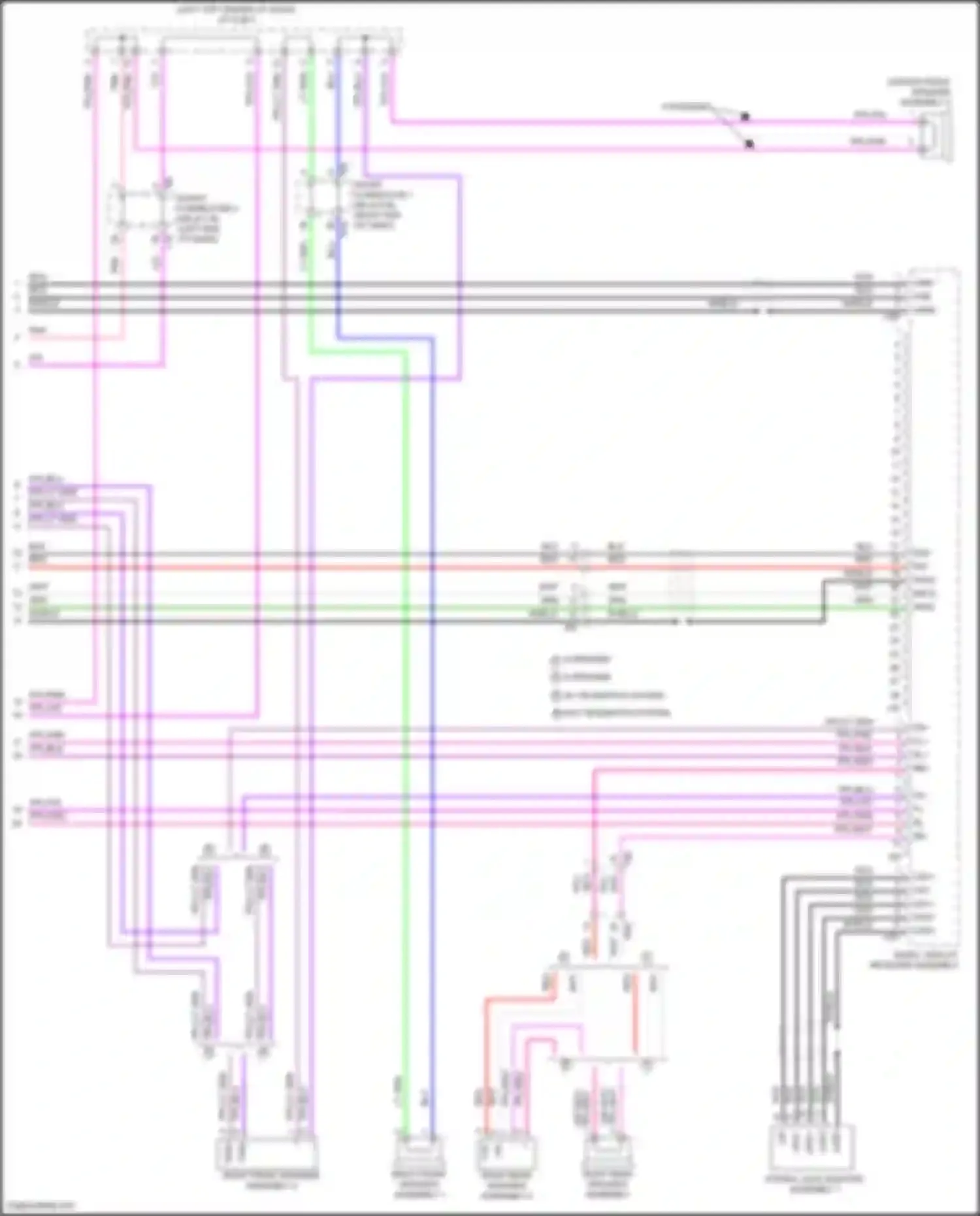Tundra Toyota III (2021-2024): Navigation circuit, w/ built-in amplifier (4 of 4)