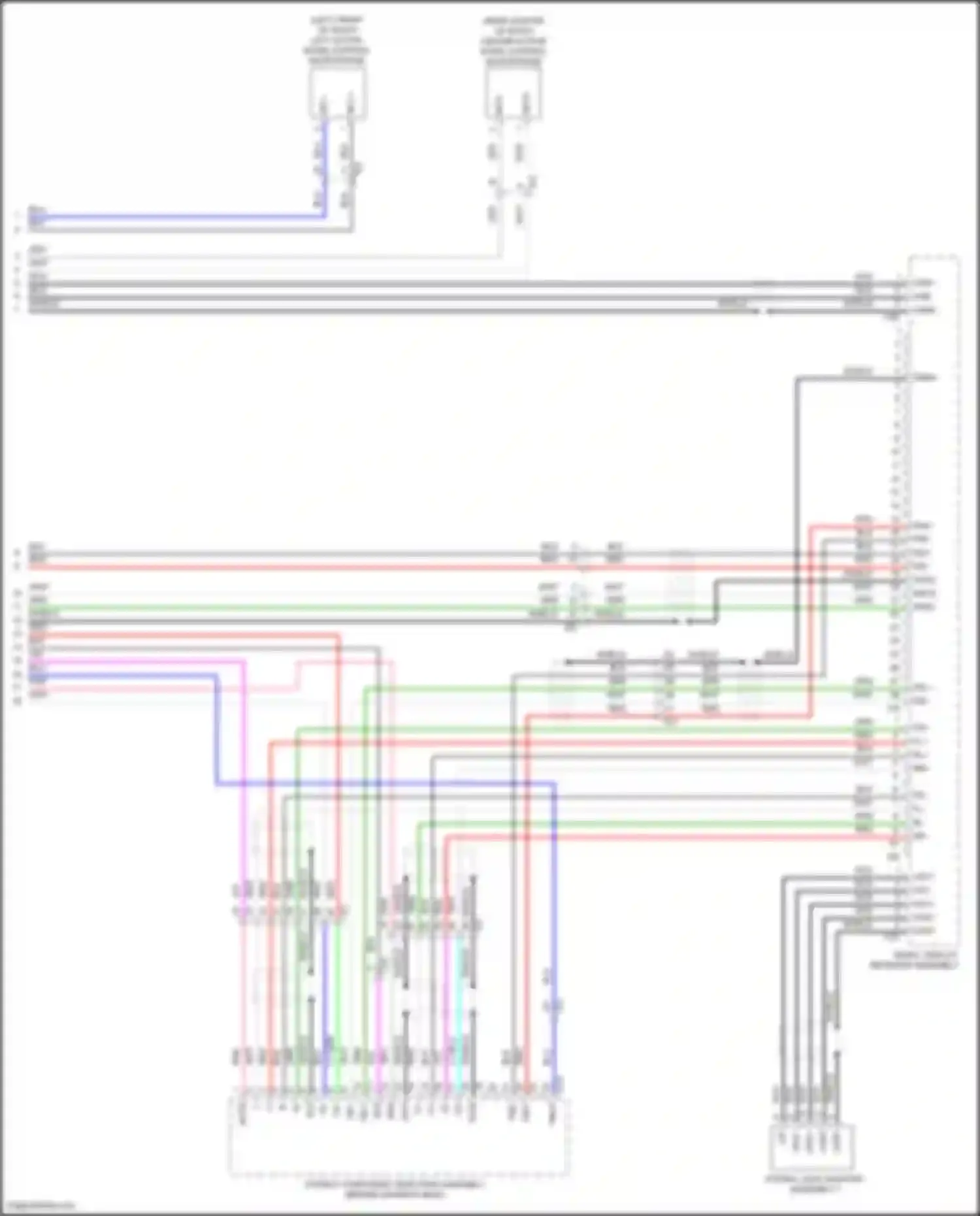 Tundra Toyota III (2021-2024): Navigation circuit, w/ separate amplifier (6 of 6)
