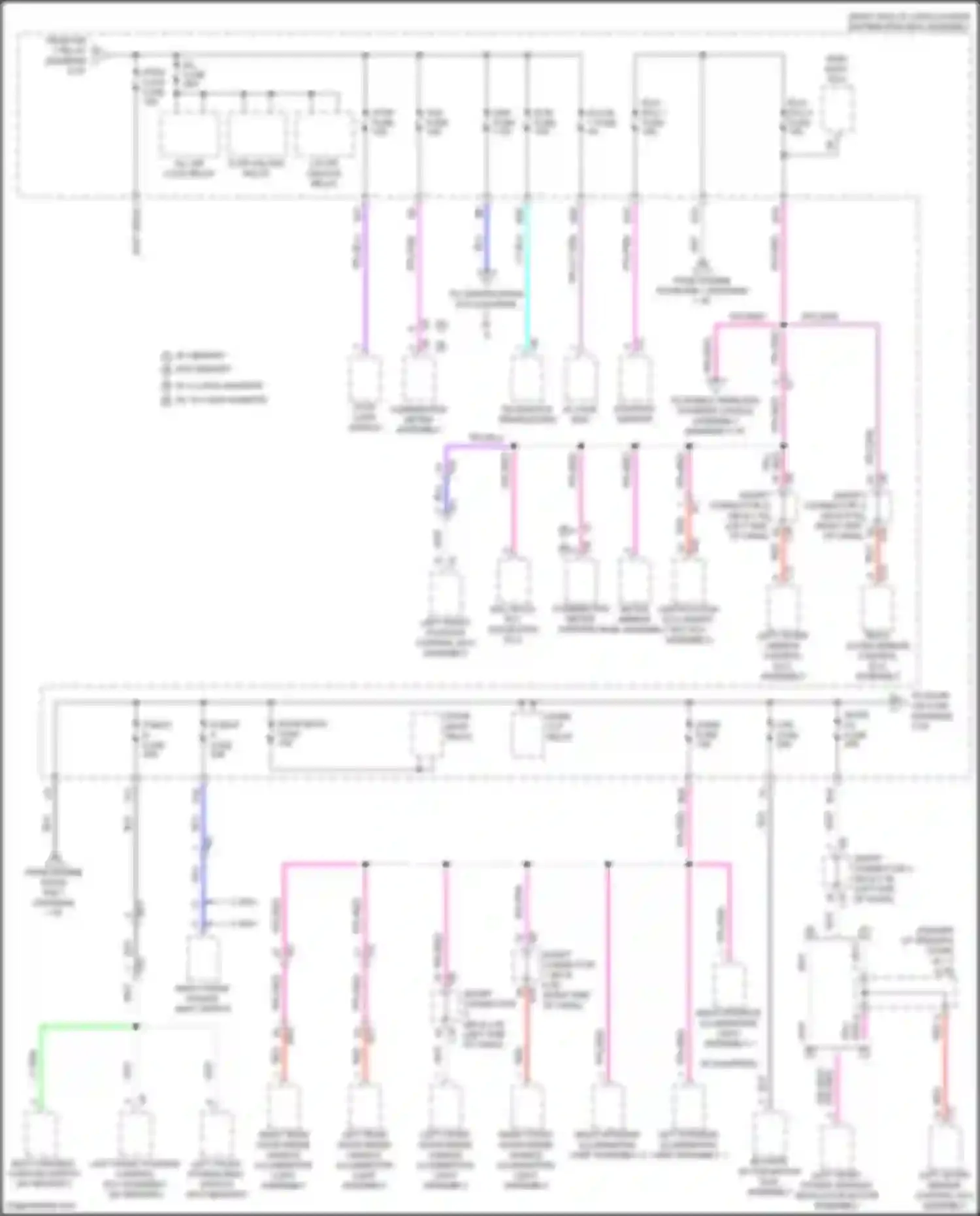 Tundra Toyota III (2021-2024): Power distribution circuit, except hybrid (7 of 7)