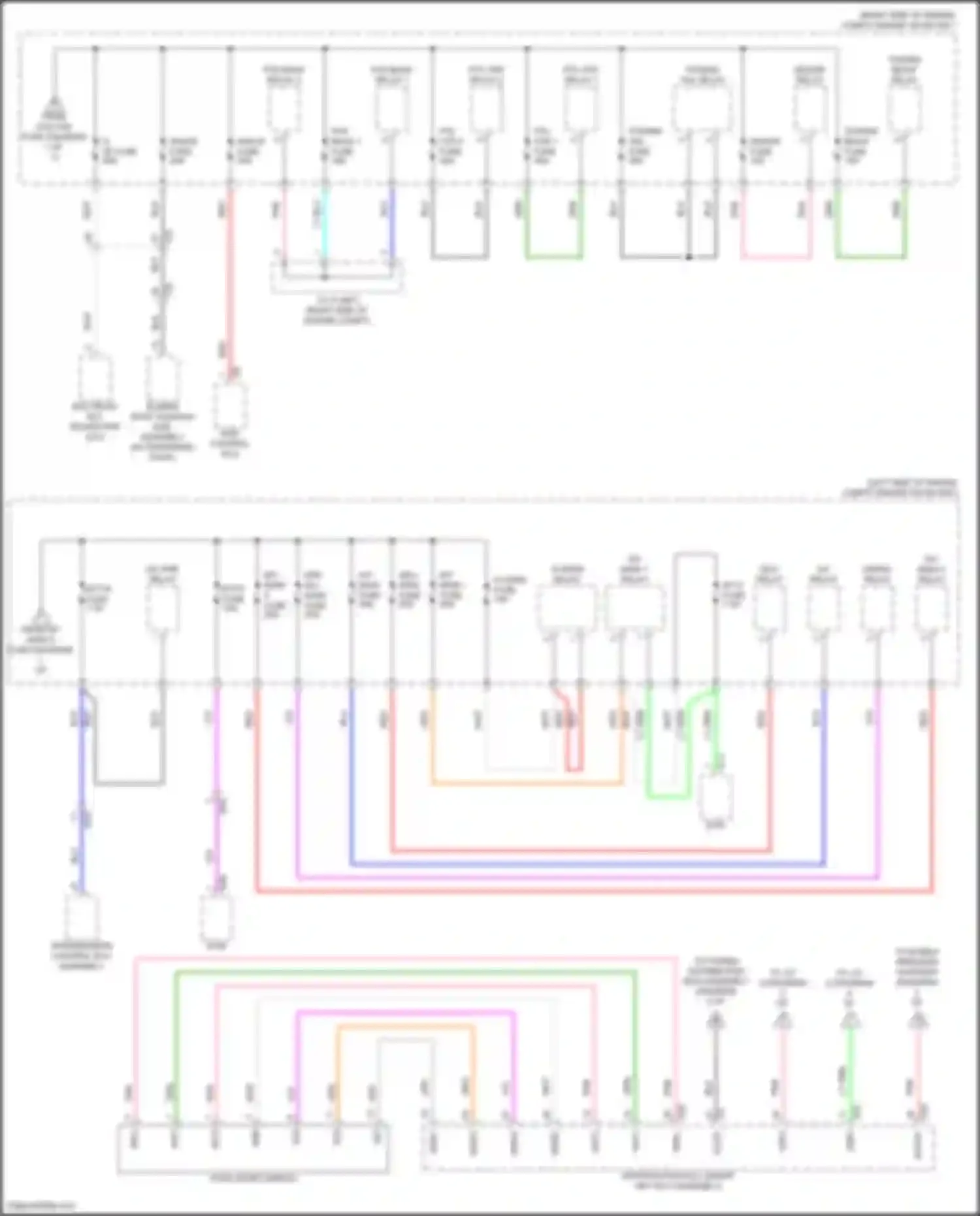 Tundra Toyota III (2021-2024): Power distribution circuit, hybrid (2 of 7)
