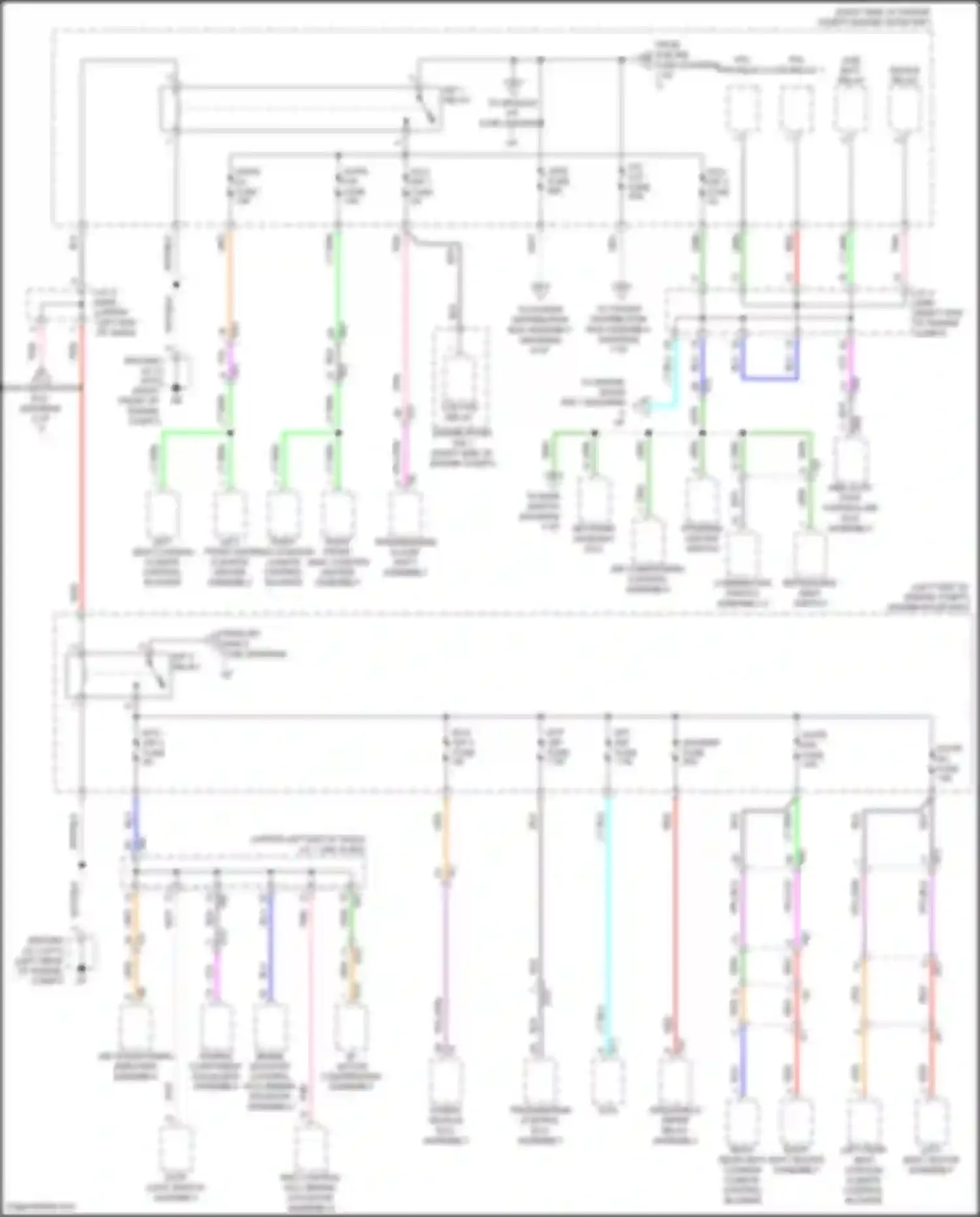 Tundra Toyota III (2021-2024): Power distribution circuit, hybrid (5 of 7)