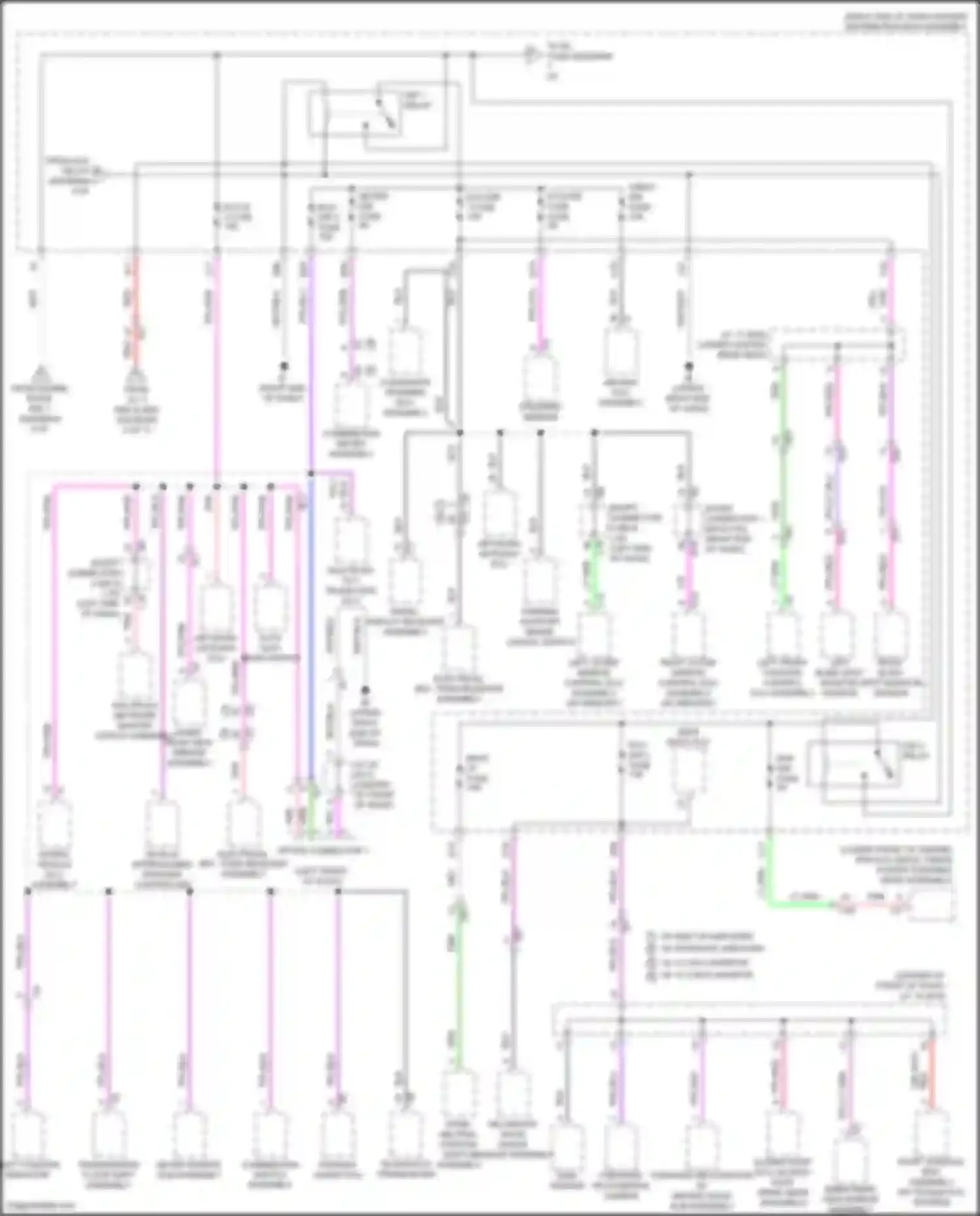 Tundra Toyota III (2021-2024): Power distribution circuit, hybrid (6 of 7)