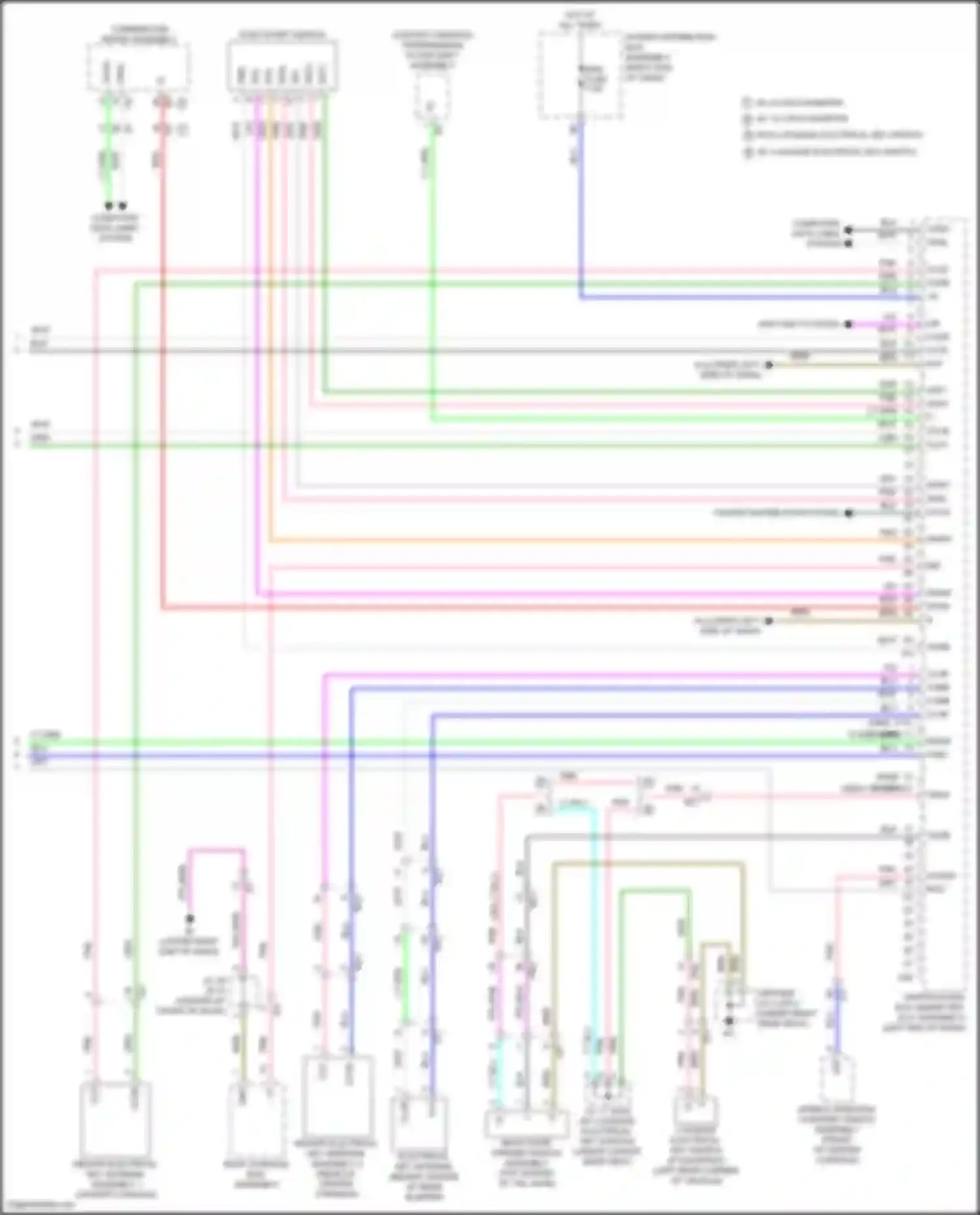 Tundra Toyota III (2021-2024): Power door locks circuit (5 of 5)