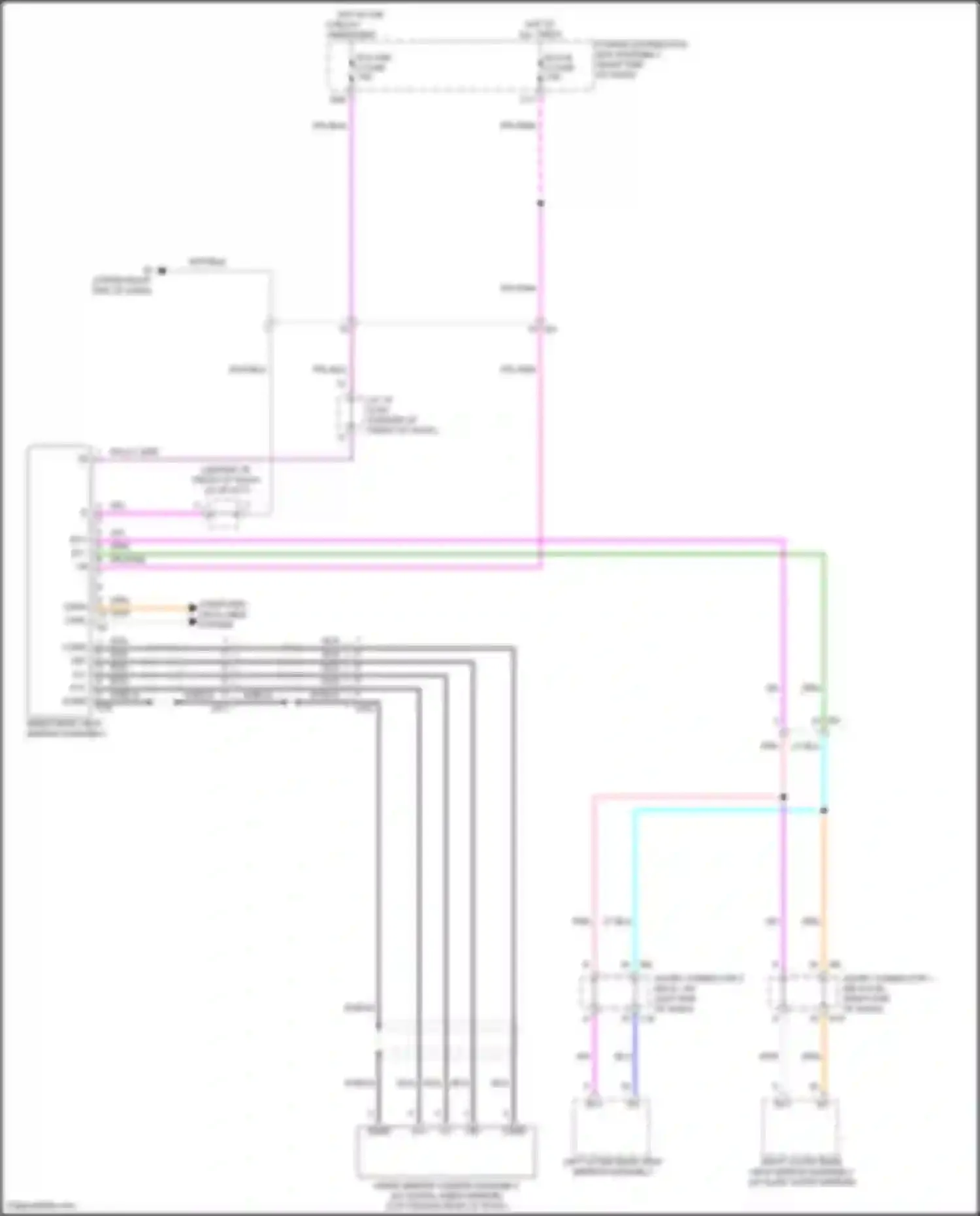 Tundra Toyota III (2021-2024): Electrochromic mirror circuit