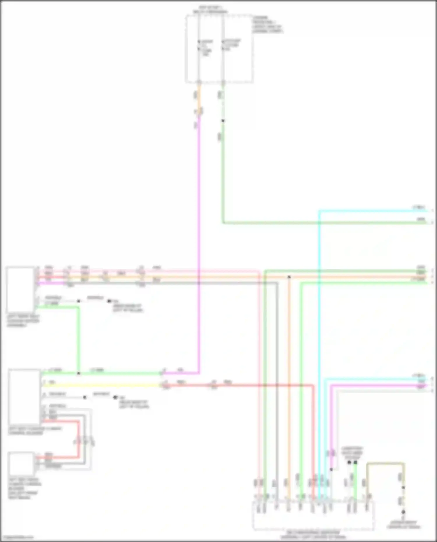 Tundra Toyota III (2021-2024): Front heated seats circuit (1 of 2)