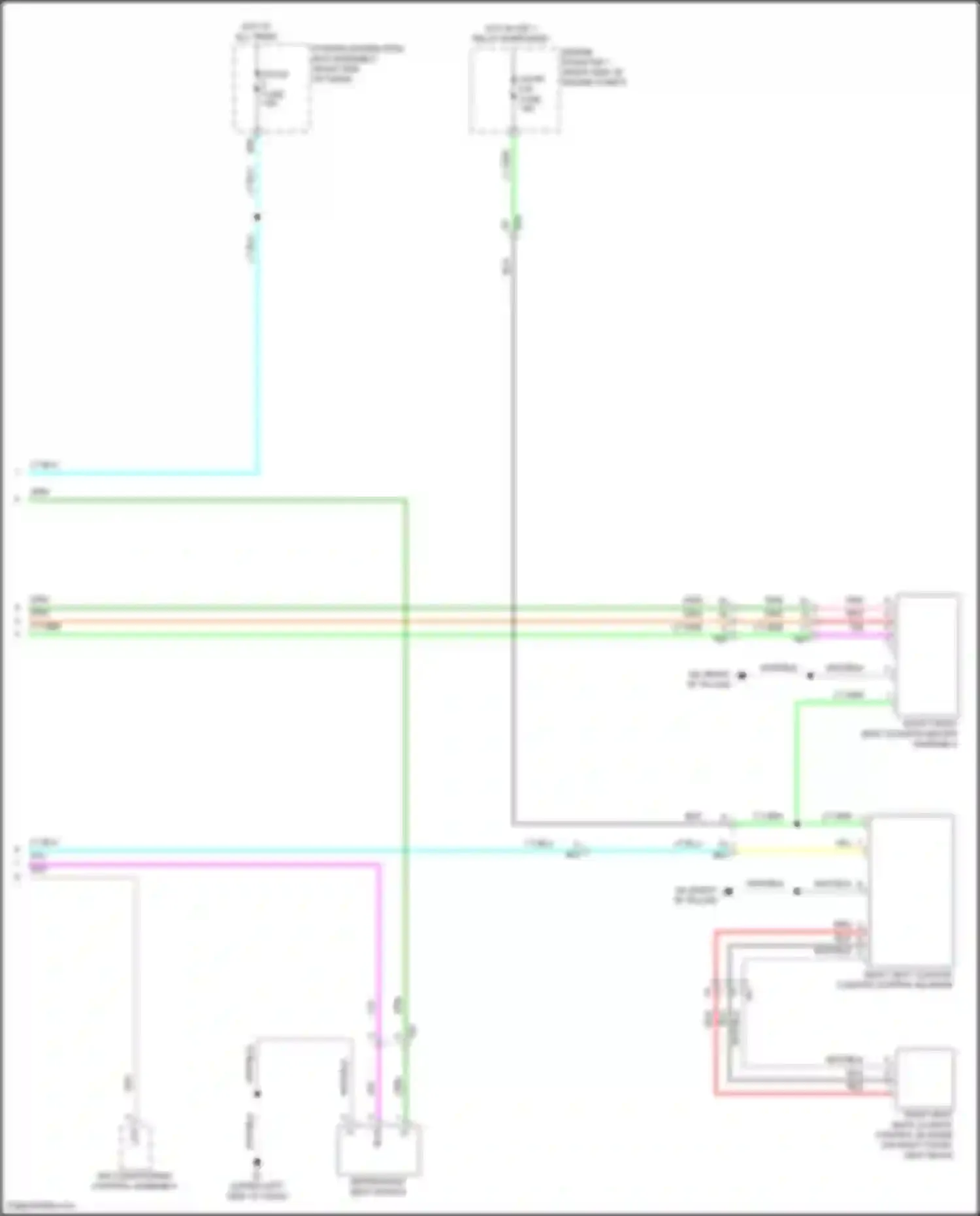 Tundra Toyota III (2021-2024): Front heated seats circuit (2 of 2)