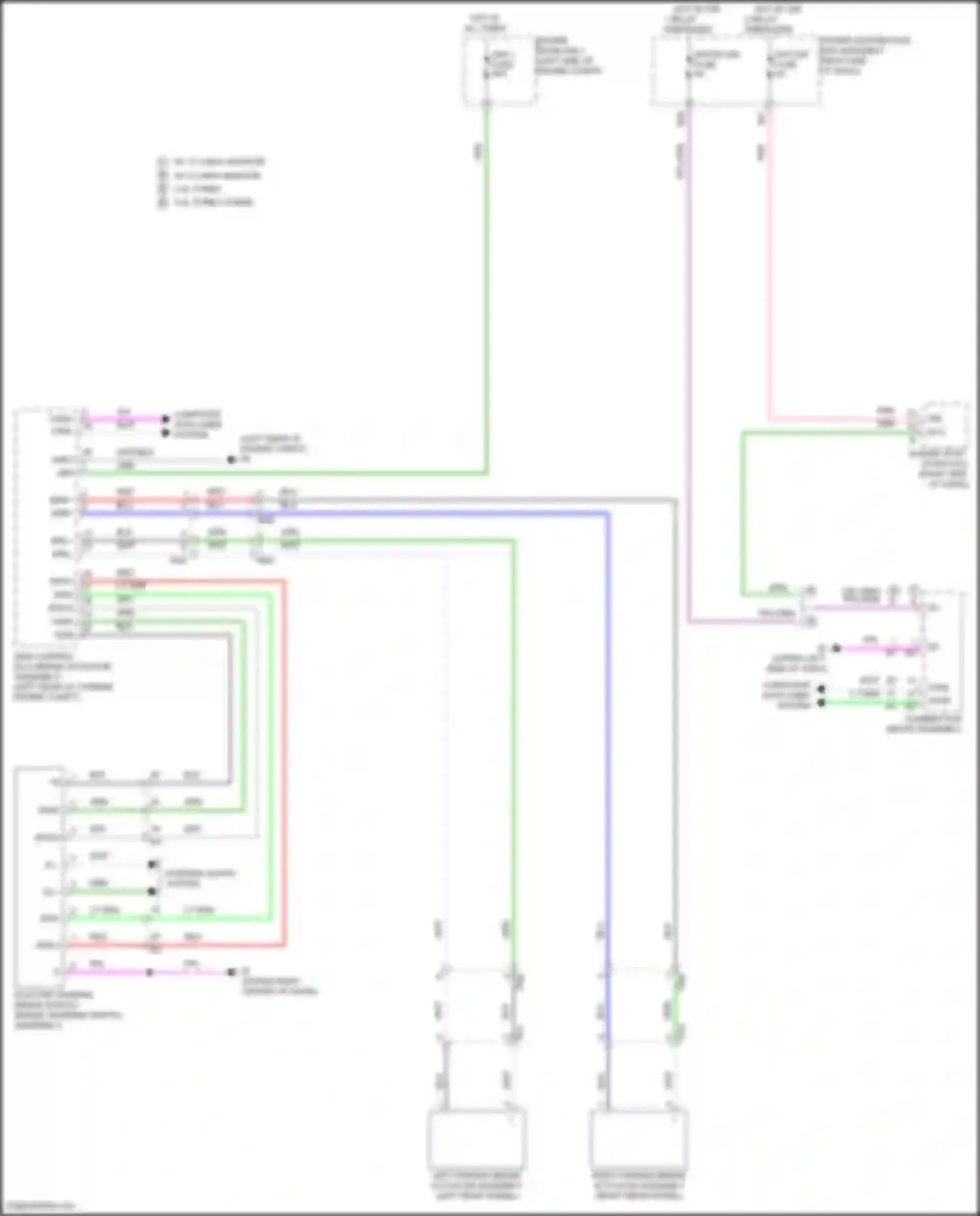 Tundra Toyota III (2021-2024): Electric parking brake circuit