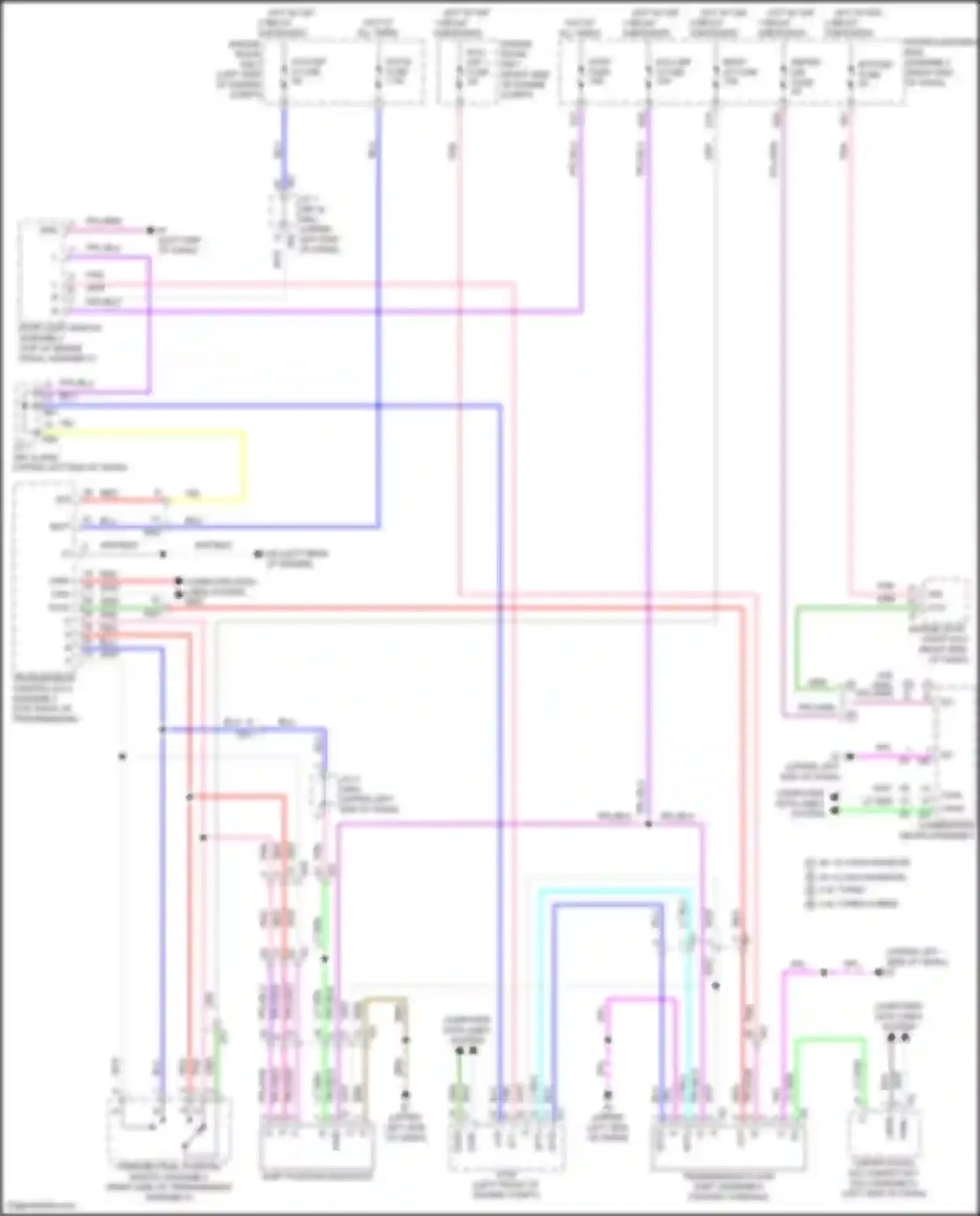 Tundra Toyota III (2021-2024): Shift interlock circuit