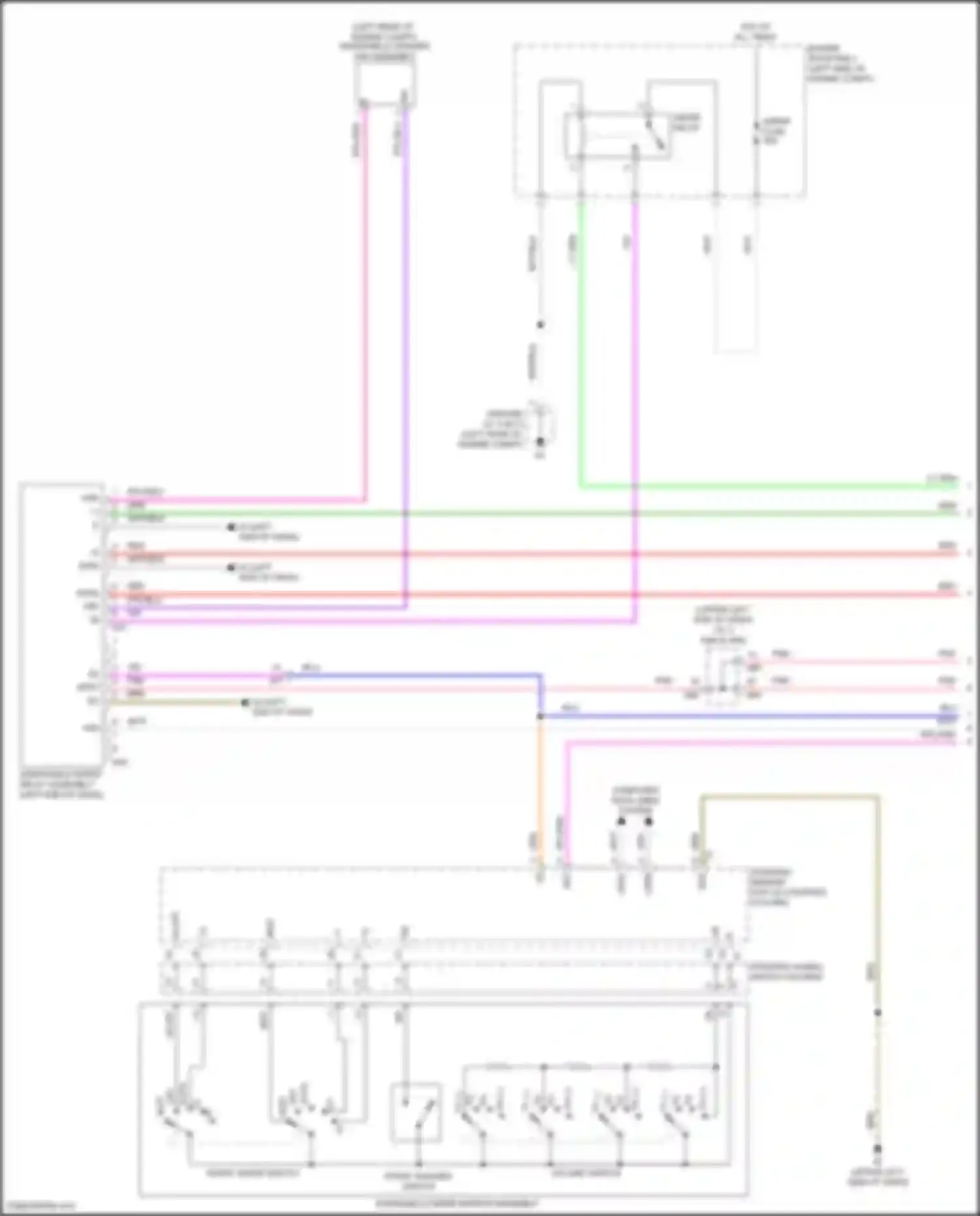 Tundra Toyota III (2021-2024): Wiper/washer circuit (1 of 2)