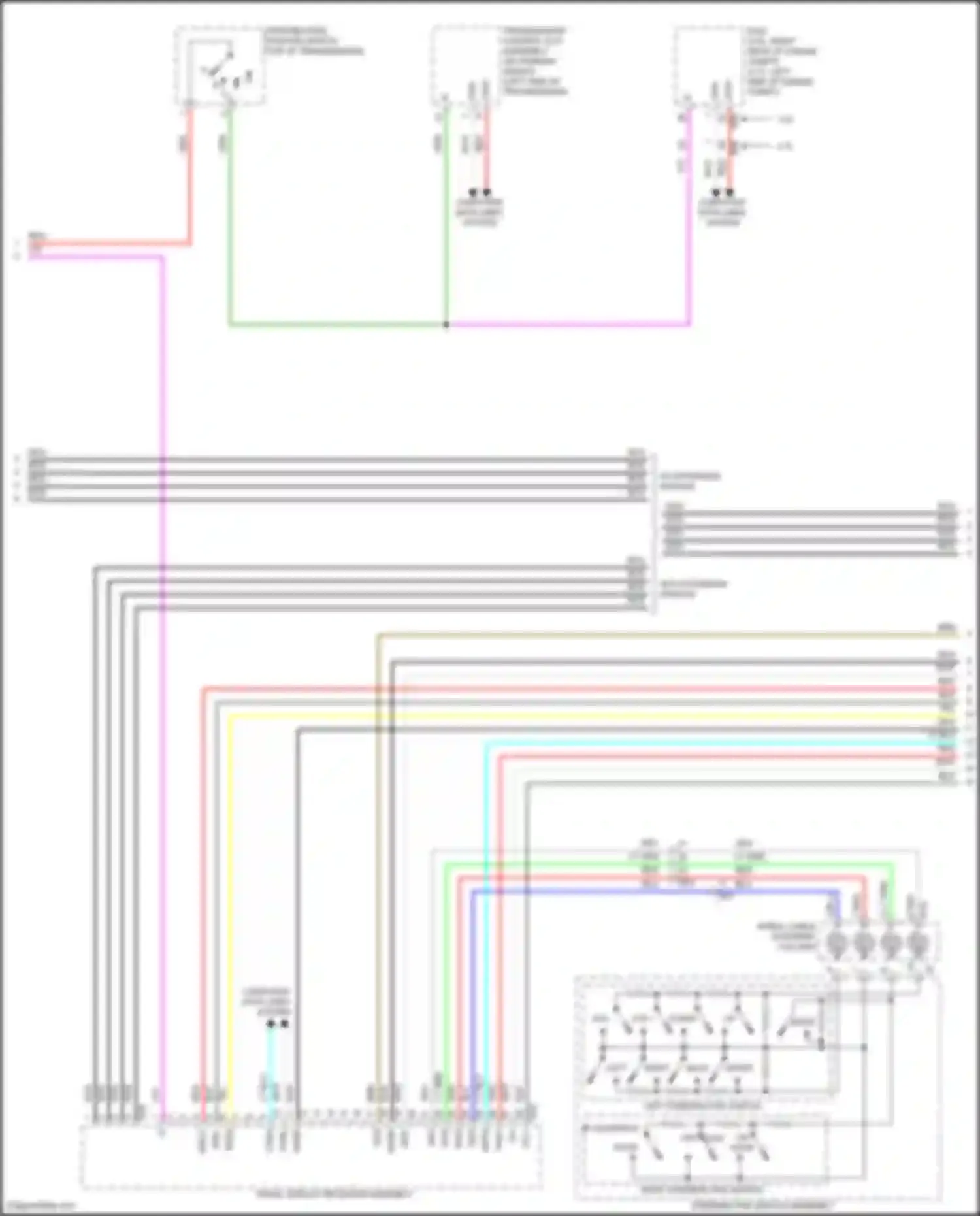 Venza Toyota I facelift (2012-2017): Navigation circuit, 6 speakers (2 of 4)