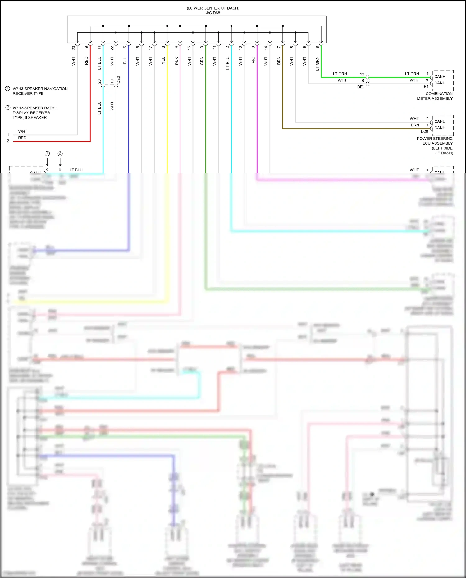 Toyota Venza I facelift (2012-2017) certification ecu assembly wiring diagram  (3 of 9)