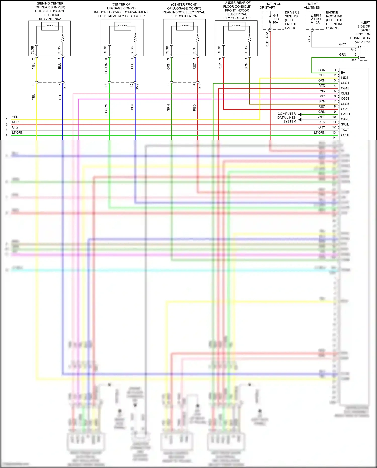 Toyota Venza I facelift (2012-2017) certification ecu assembly wiring diagram  (4 of 9)