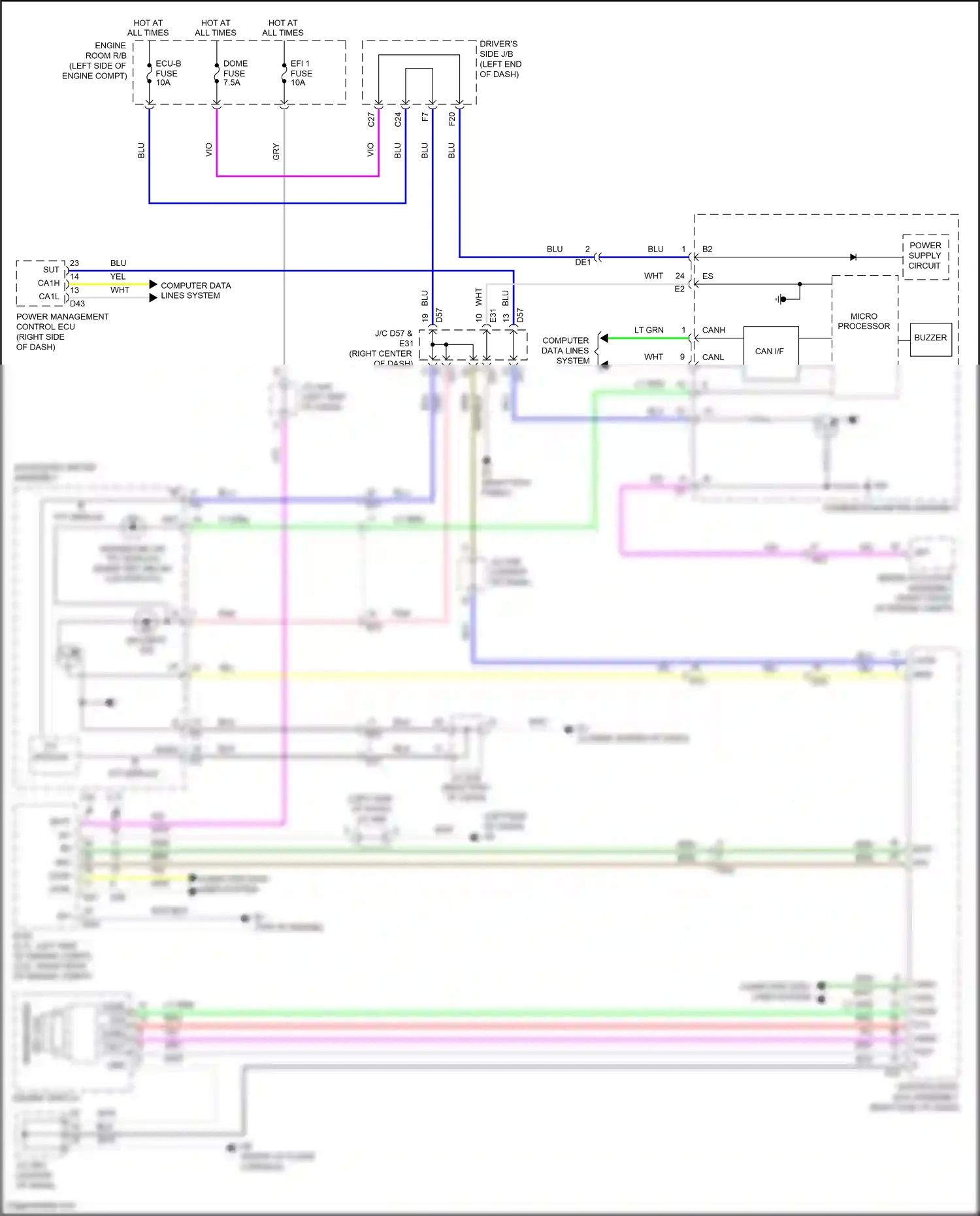 Toyota Venza I facelift (2012-2017) certification ecu assembly wiring diagram  (6 of 9)