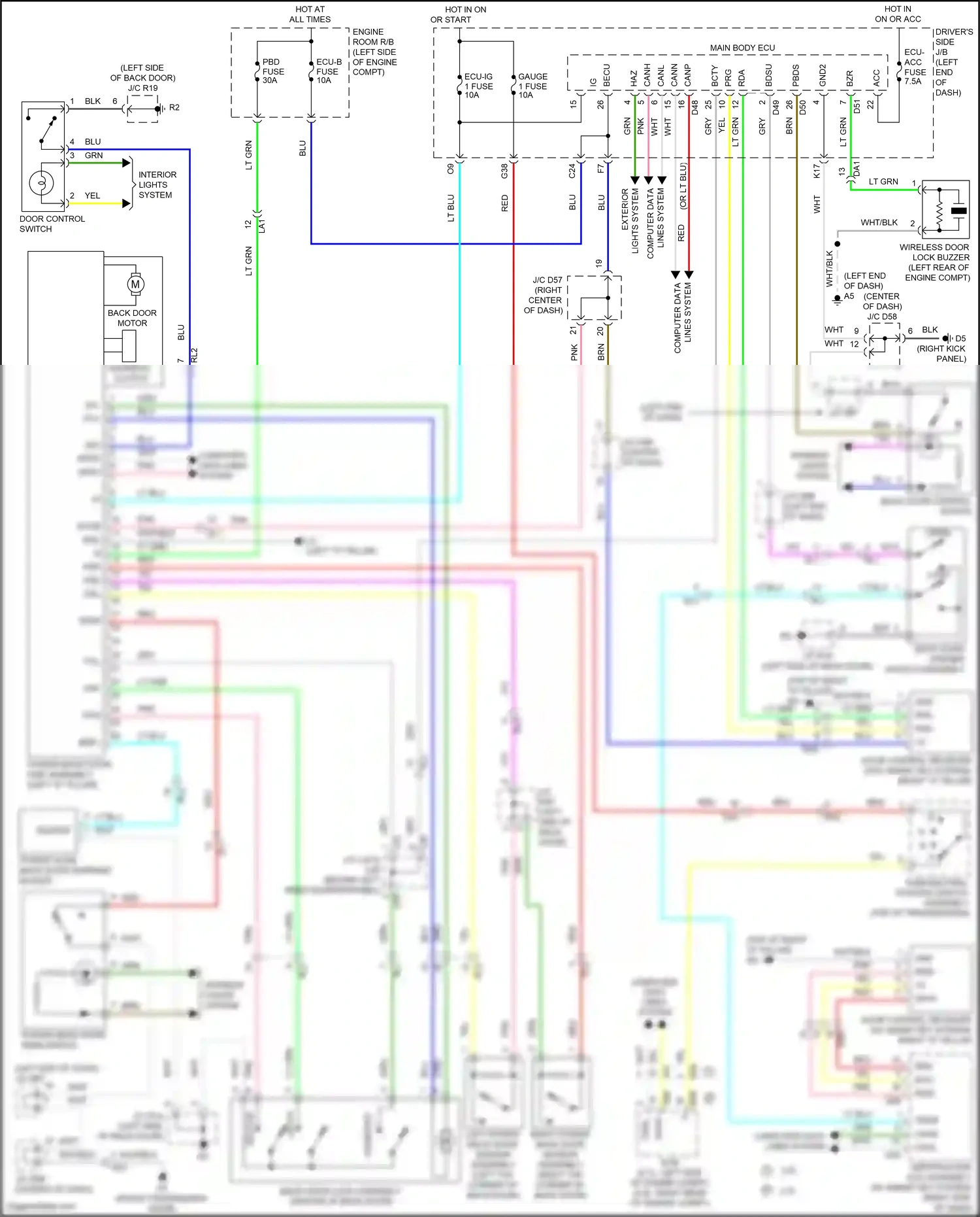 Toyota Venza I facelift (2012-2017) certification ecu assembly wiring diagram  (2 of 9)