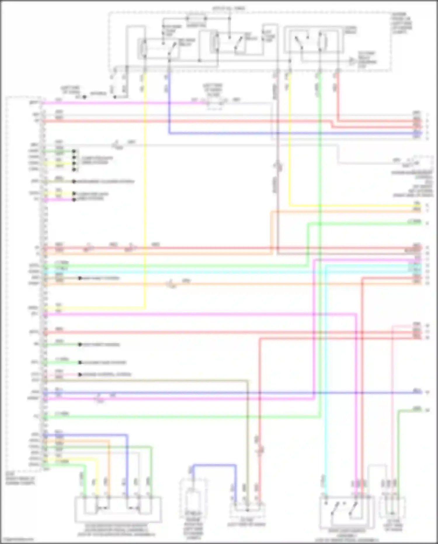Wiring diagram computer data lines system for Toyota Venza I facelift (2012-2017) (69 of 73)