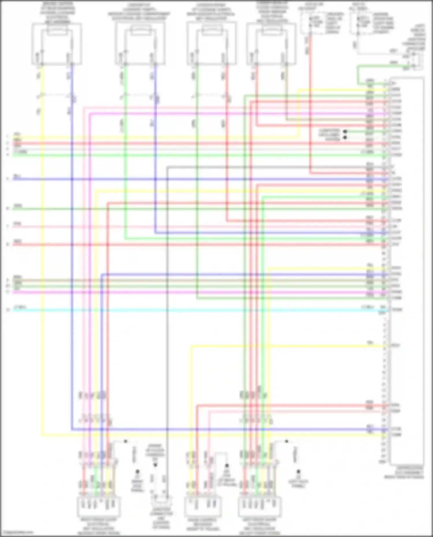Wiring diagram computer data lines system for Toyota Venza I facelift (2012-2017) (39 of 73)