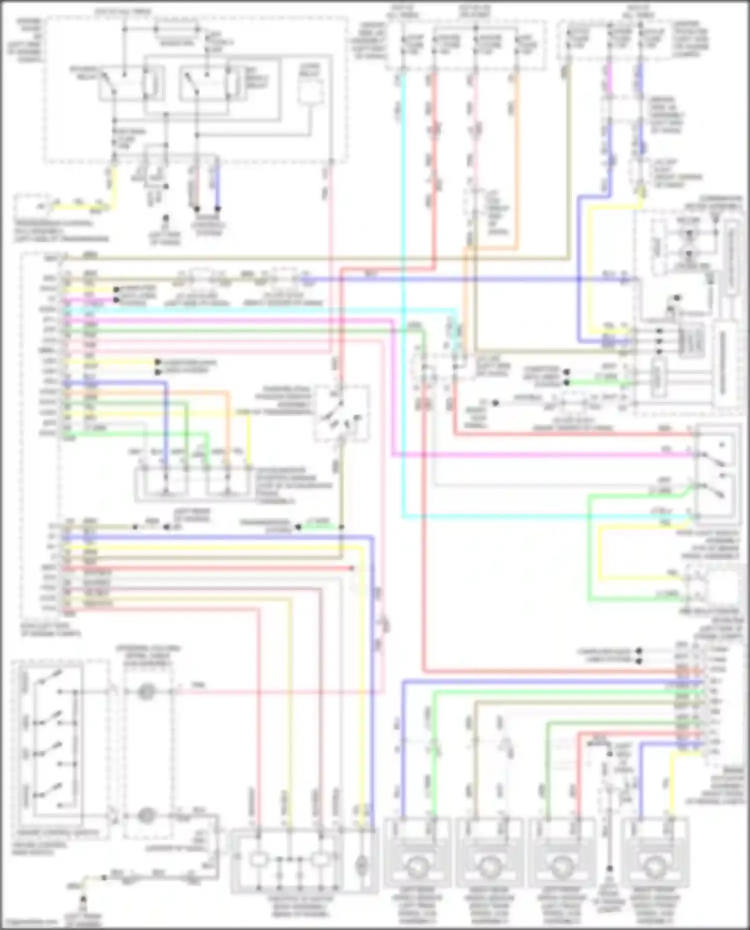 Wiring diagram efi main 2 relay for Toyota Venza I facelift (2012-2017) (1 of 3)