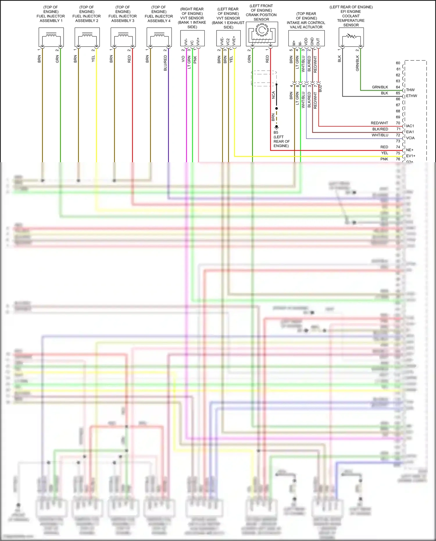 Toyota Venza I facelift (2012-2017) vcpp wiring diagram  (1 of 1)