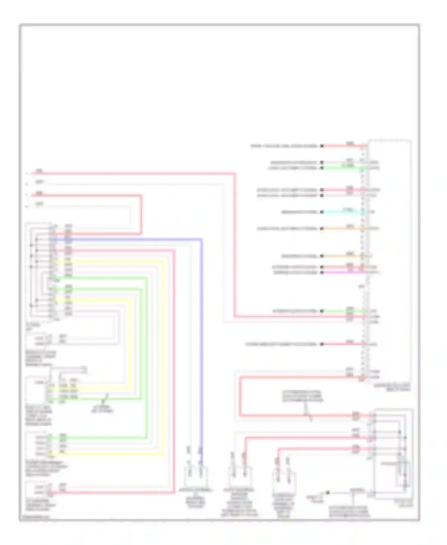 Venza Toyota I (2008-2012): Body control modules circuit (2 of 2)