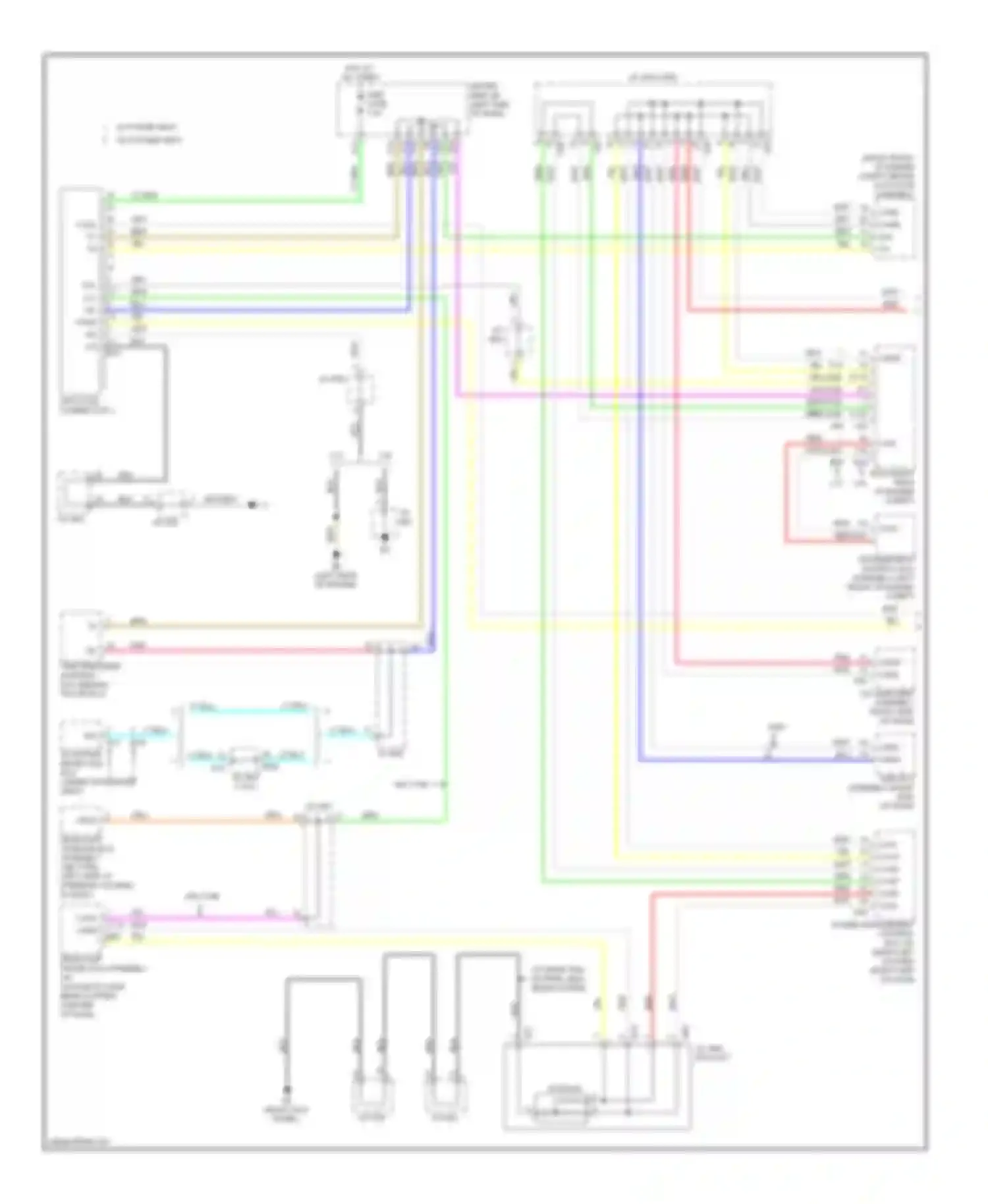 Venza Toyota I (2008-2012): Computer data lines circuit (1 of 2)