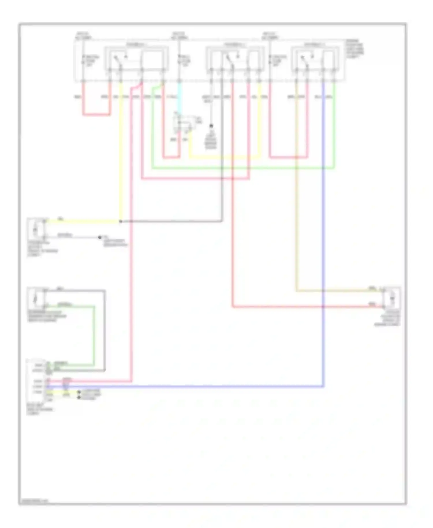 Venza Toyota I (2008-2012): 2.7l, cooling fan circuit