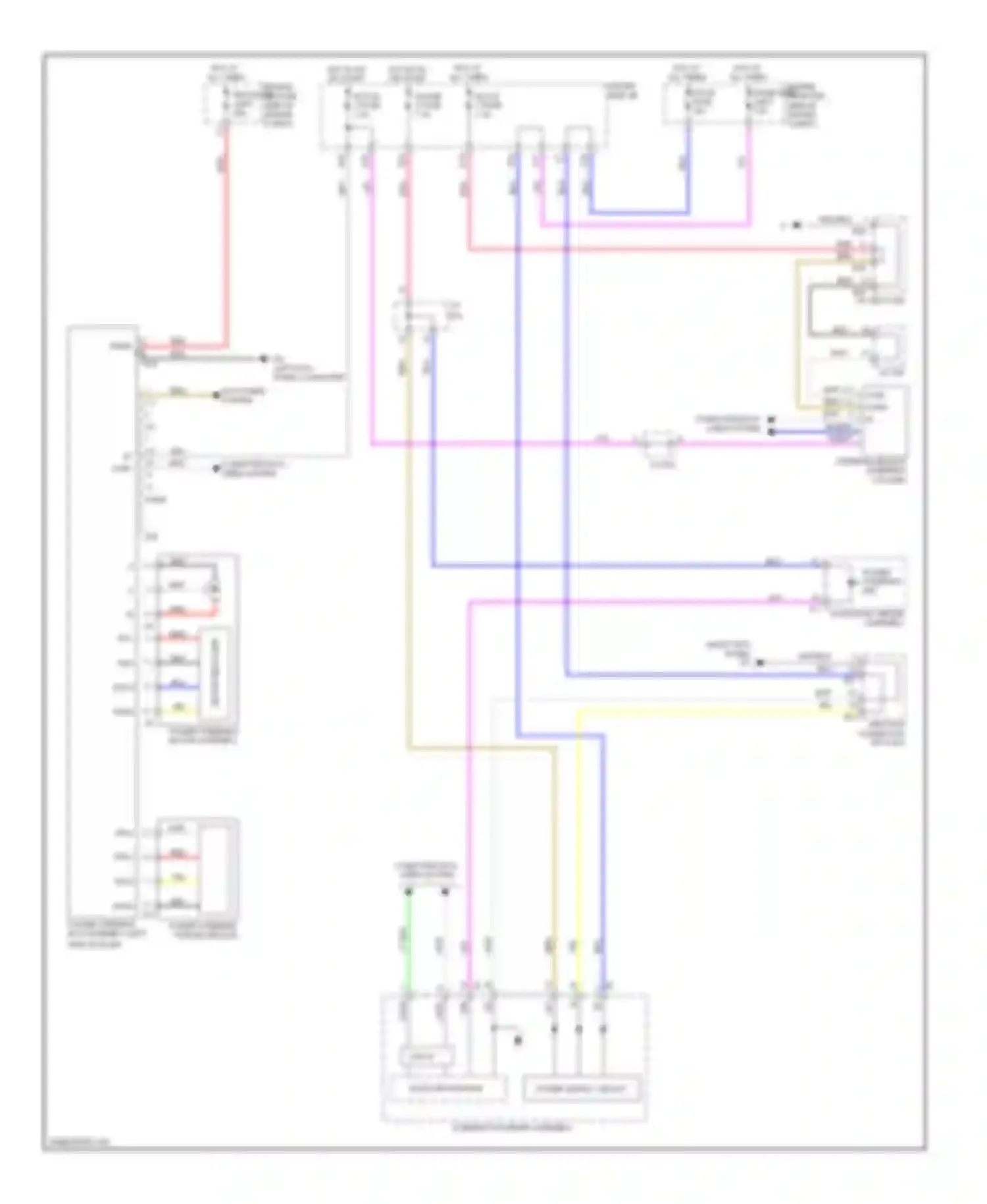 Venza Toyota I (2008-2012): Electronic power steering circuit