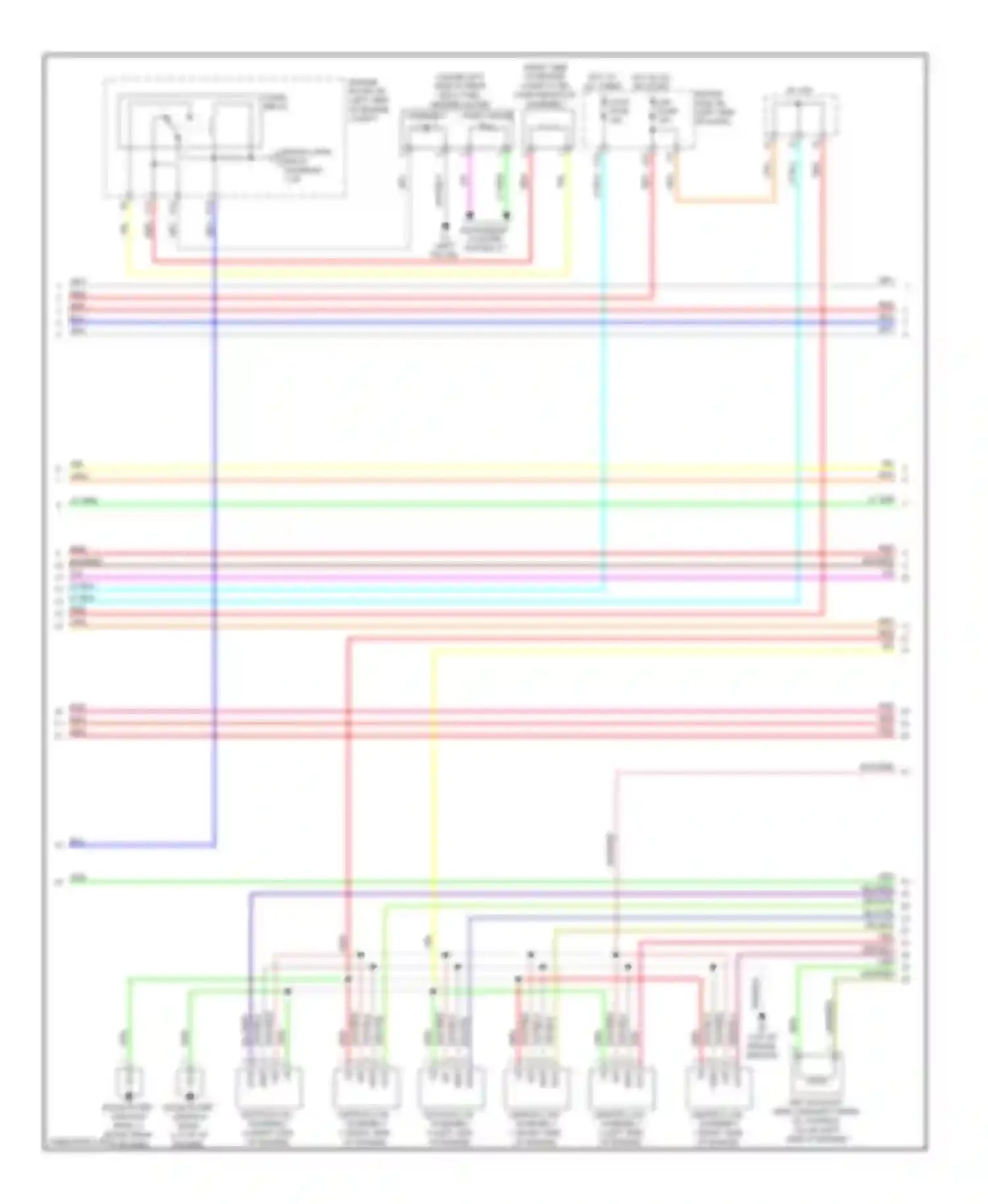 Venza Toyota I (2008-2012): Wiring diagram engine performance 3.5l (2 of 6)