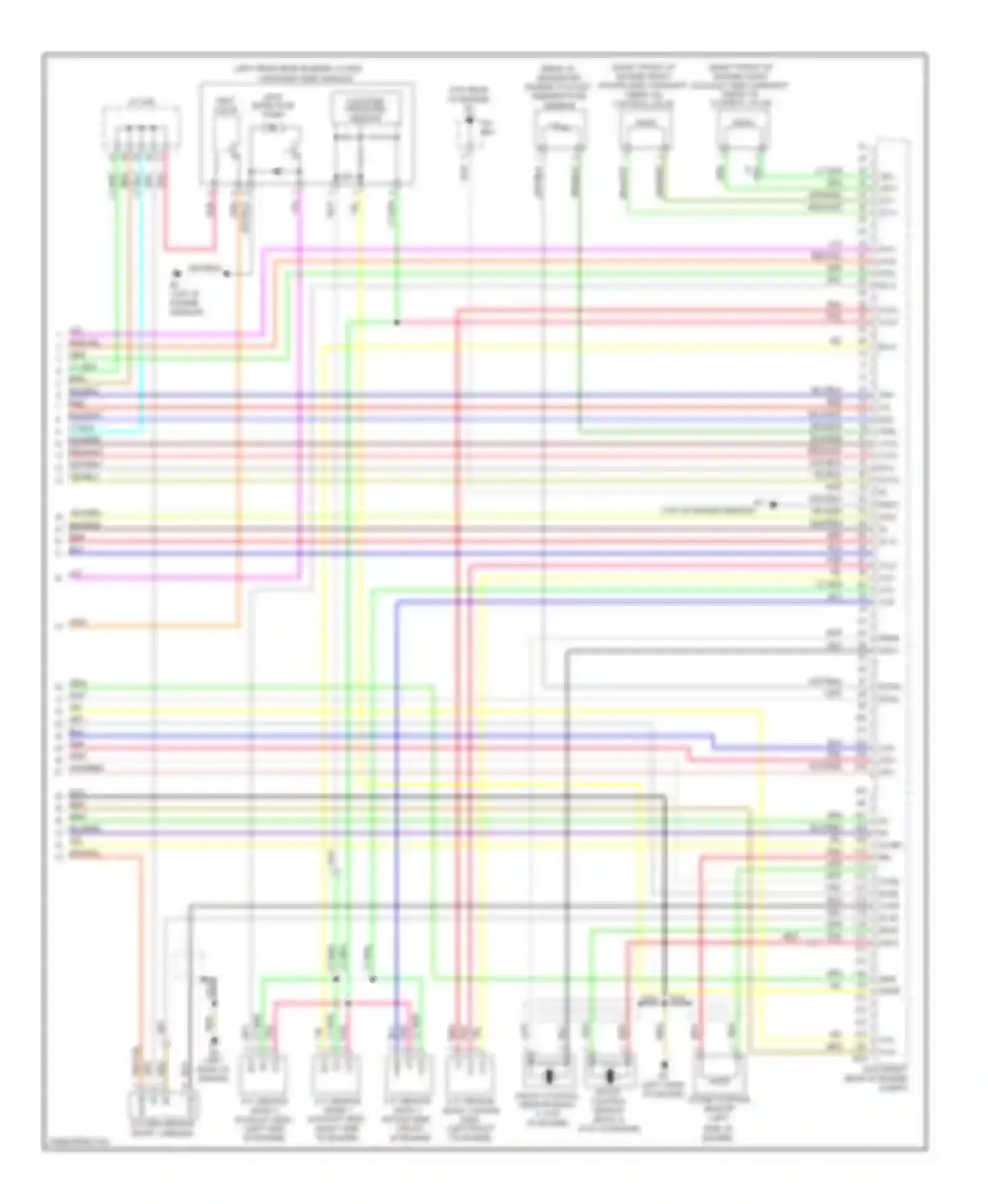 Venza Toyota I (2008-2012): Wiring diagram engine performance 3.5l (6 of 6)