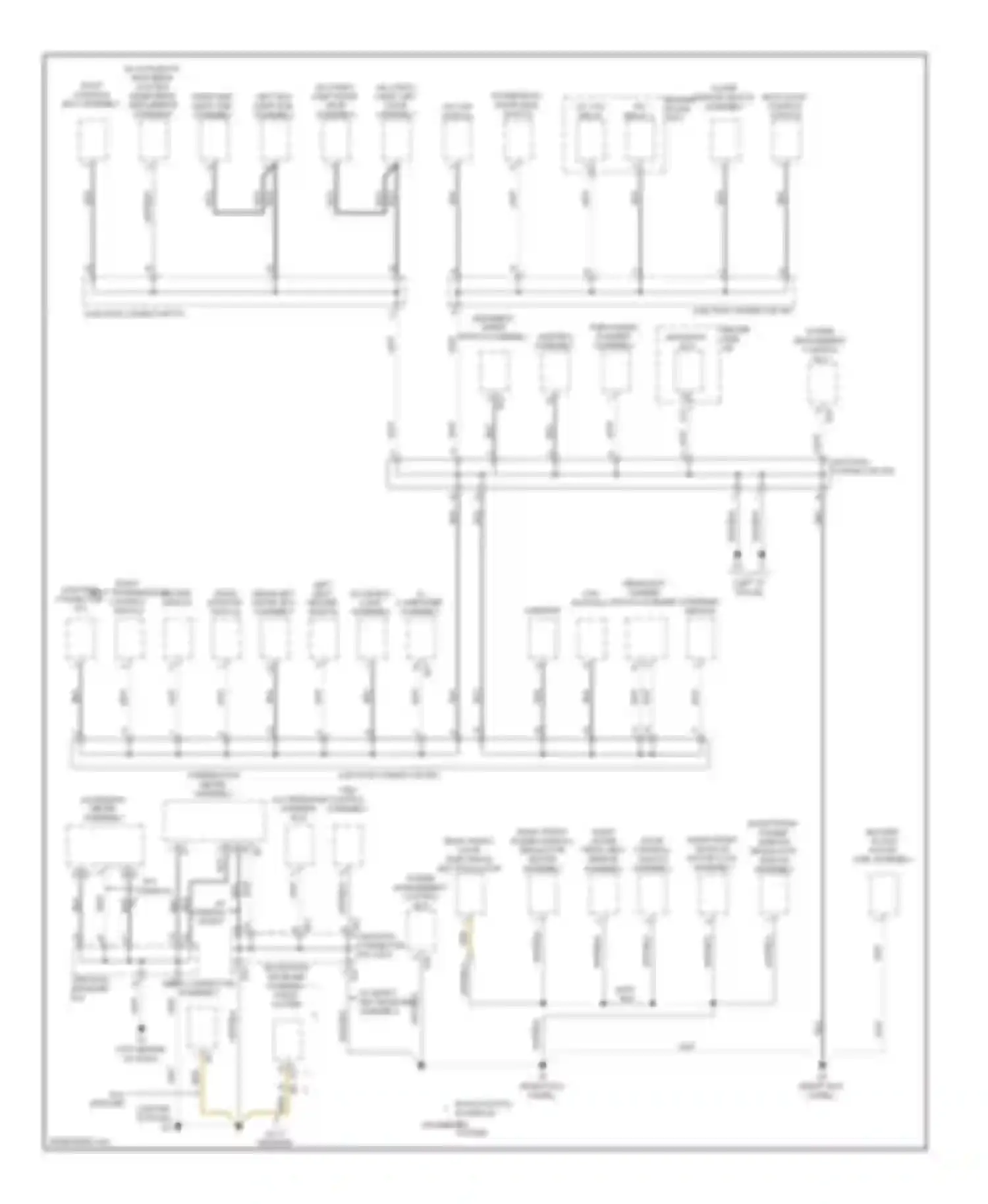 Venza Toyota I (2008-2012): Ground distribution circuit (4 of 4)
