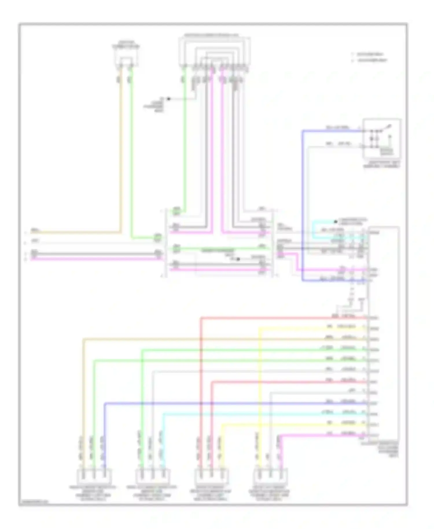 Venza Toyota I (2008-2012): Supplemental restraints circuit (3 of 3)