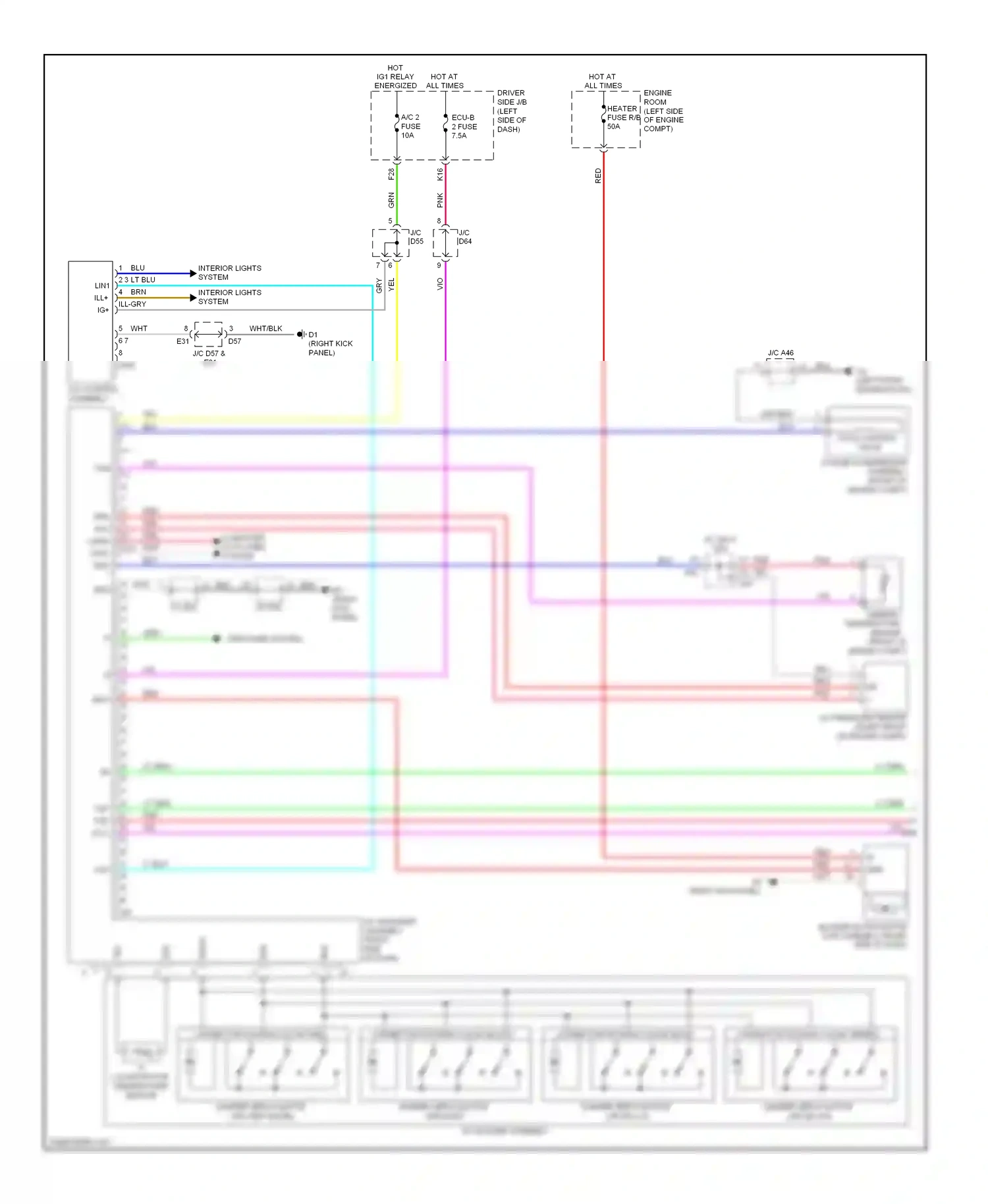 Wiring diagram computer data lines system for Toyota Venza I (2008-2012) (1 of 54)