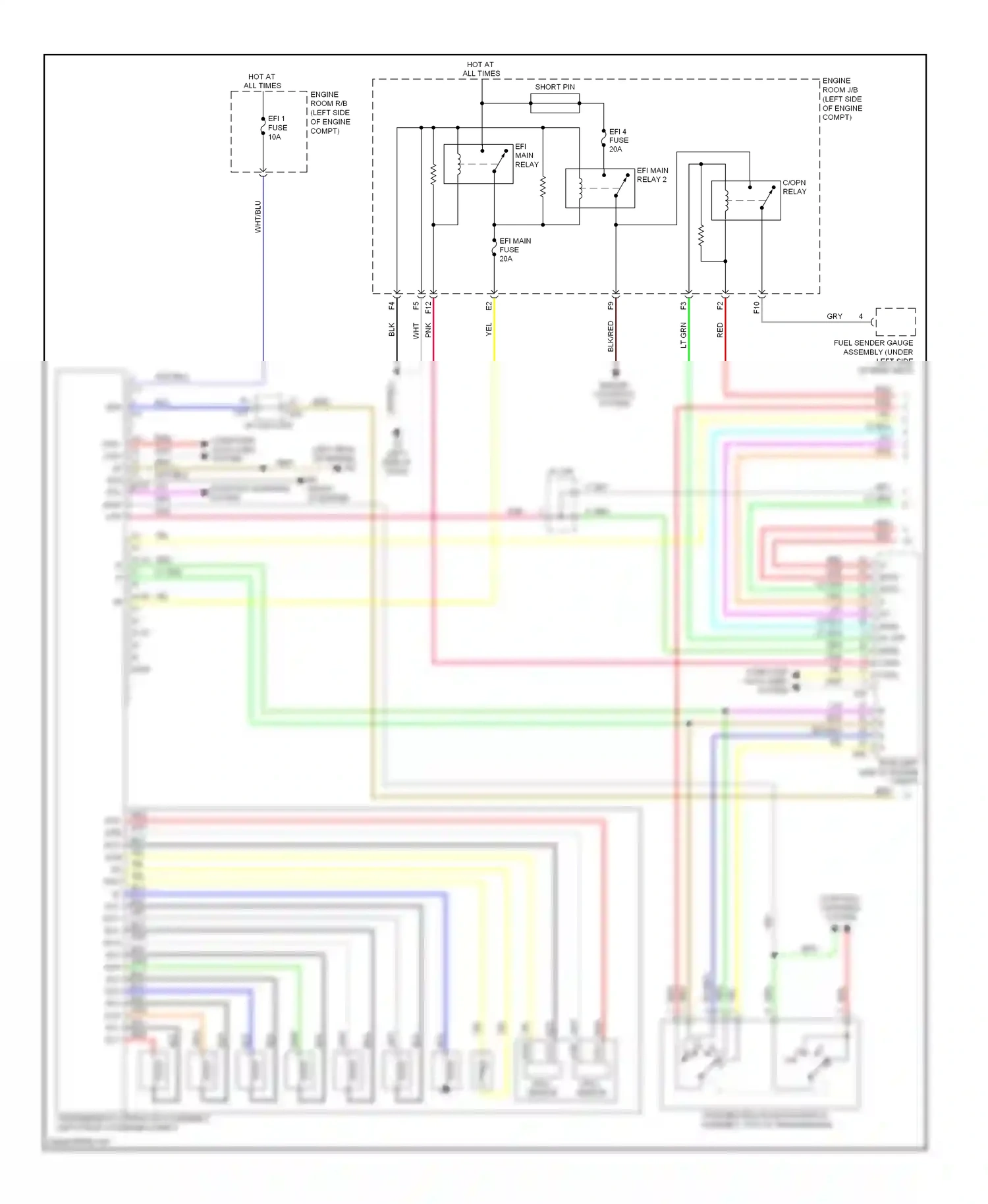 Wiring diagram computer data lines system for Toyota Venza I (2008-2012) (42 of 54)