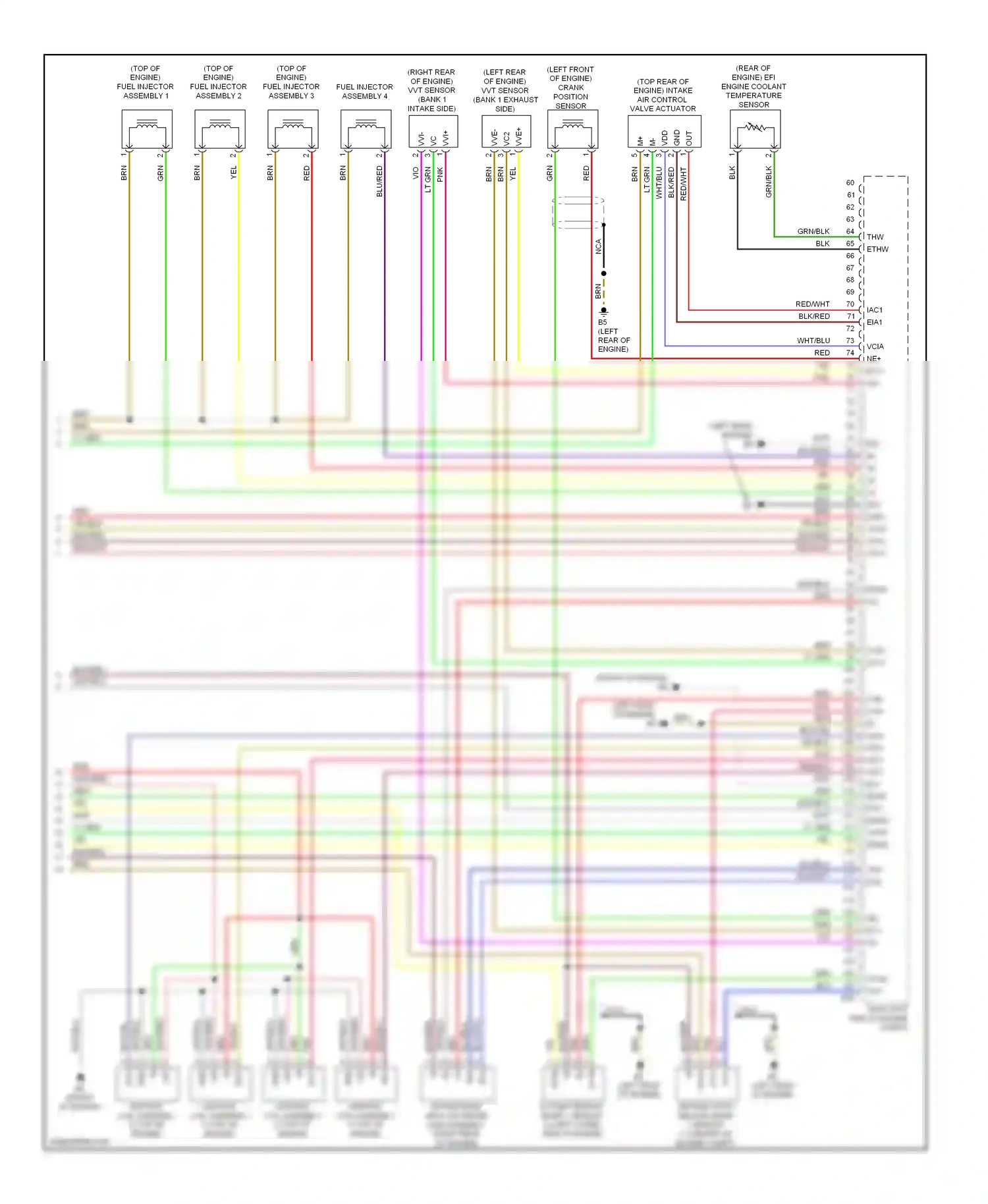 Wiring diagram eknk eta eppm vcpp ppmp for Toyota Venza I (2008-2012) (1 of 1)
