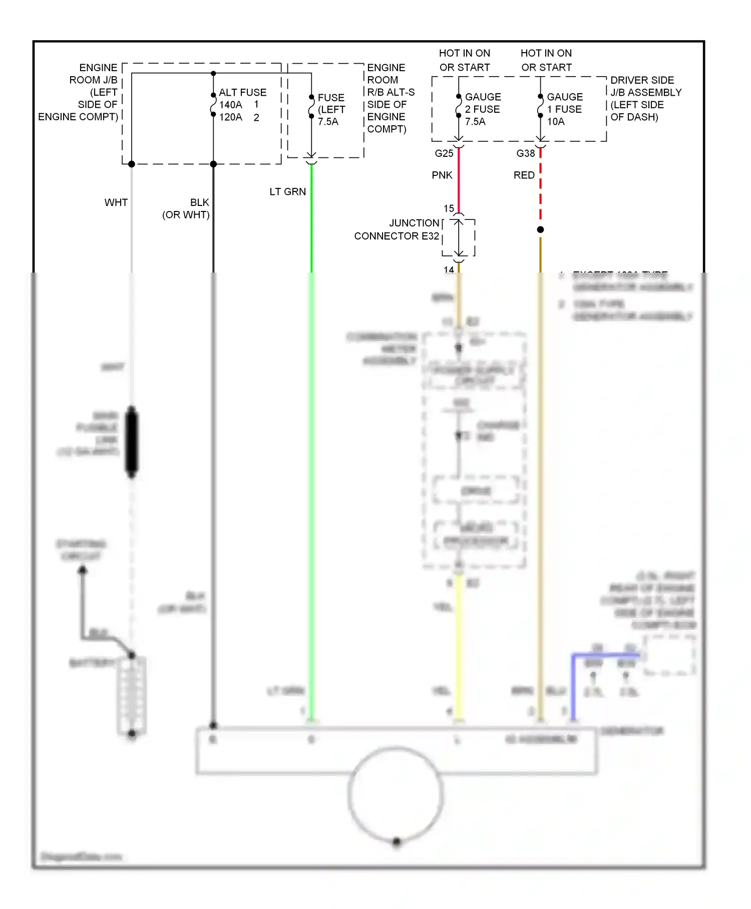 Wiring diagram micro- processor for Toyota Venza I (2008-2012) (13 of 16)